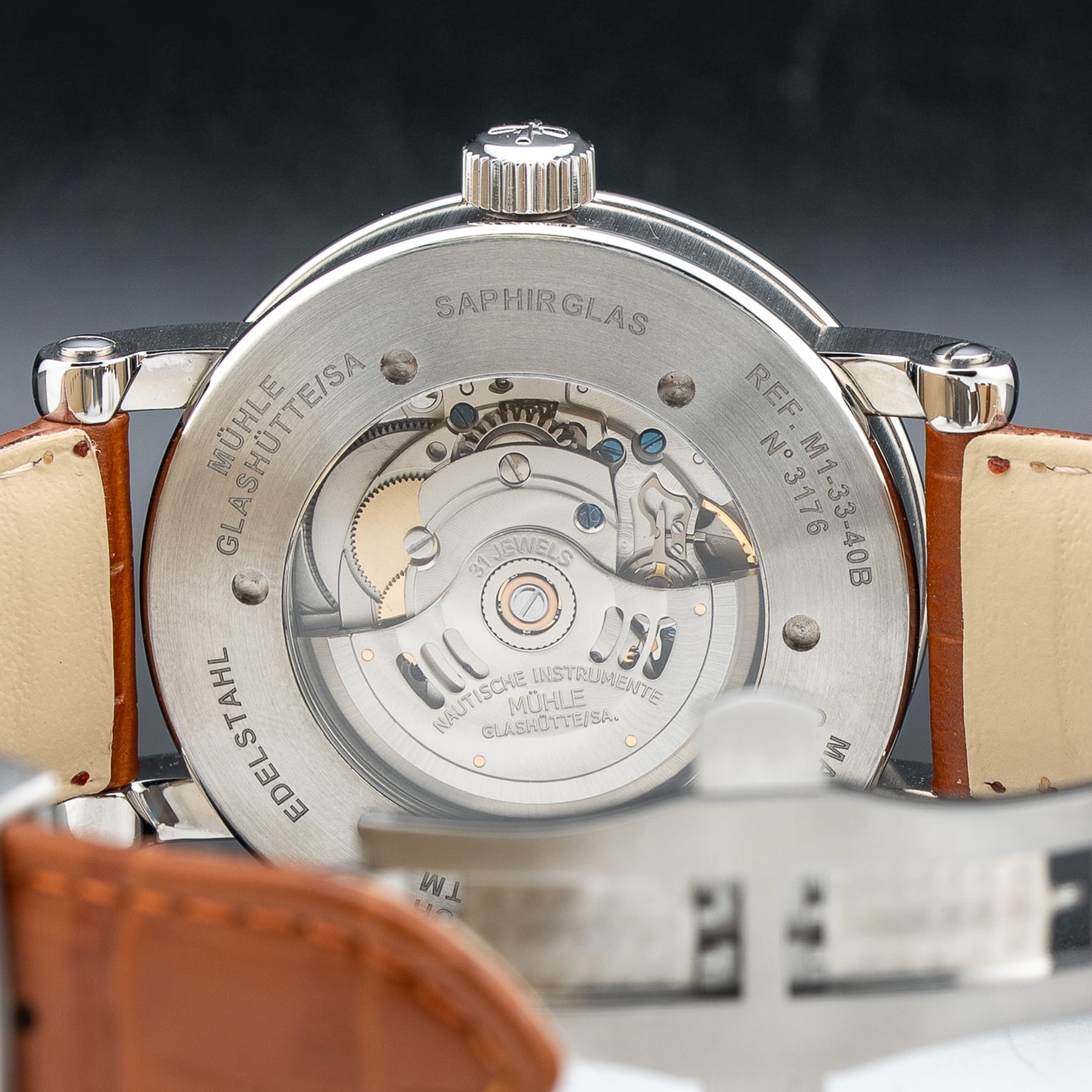 Mühle Glashütte M1-33-42-LB Teutonia II Kleine Sekunde