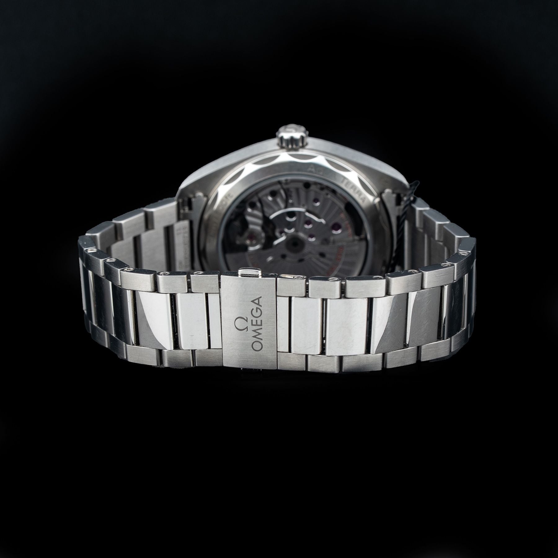 Omega 220.10.41.21.02.004 Aqua Terra 150M Small Seconds Silver Blue Dial on Bracelet