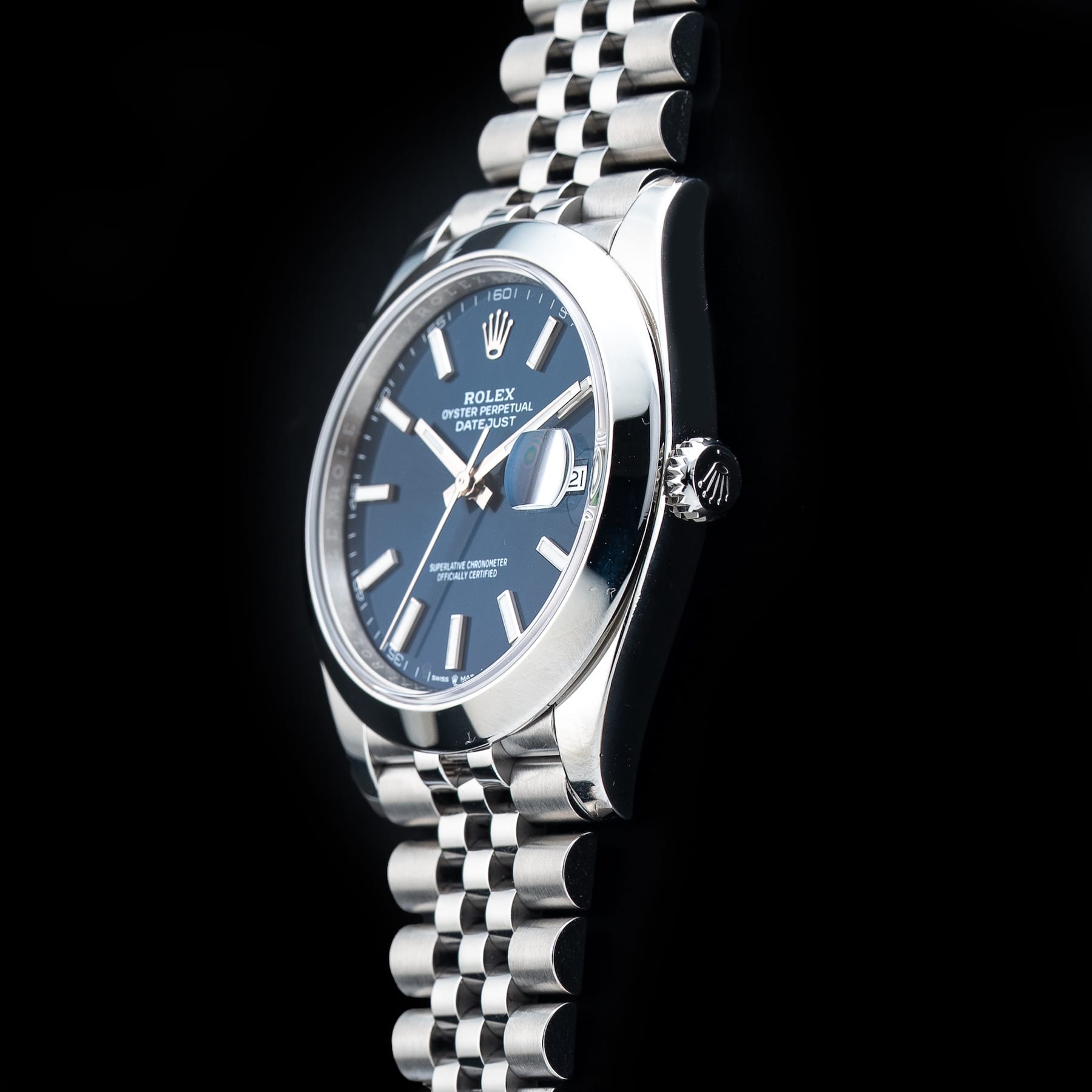 Rolex Datejust 41 126300-0002 Stainless Steel With Blue Dial Watch