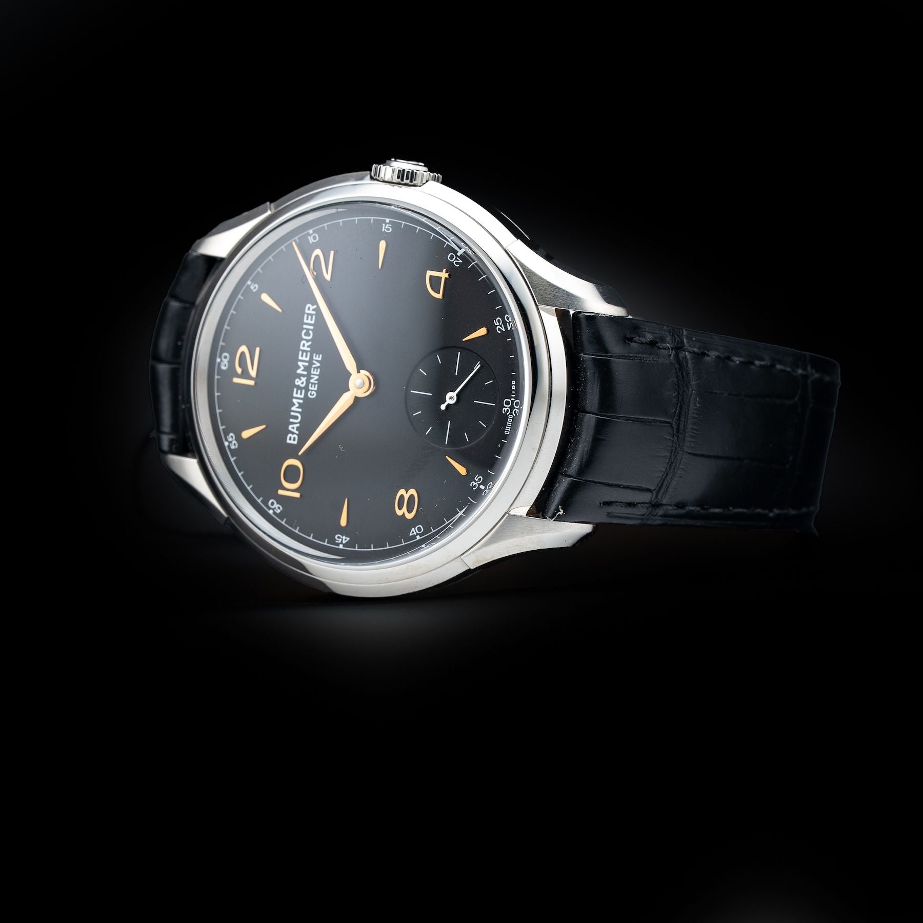 Baume & Mercier M0A10364 Clifton Black Dial