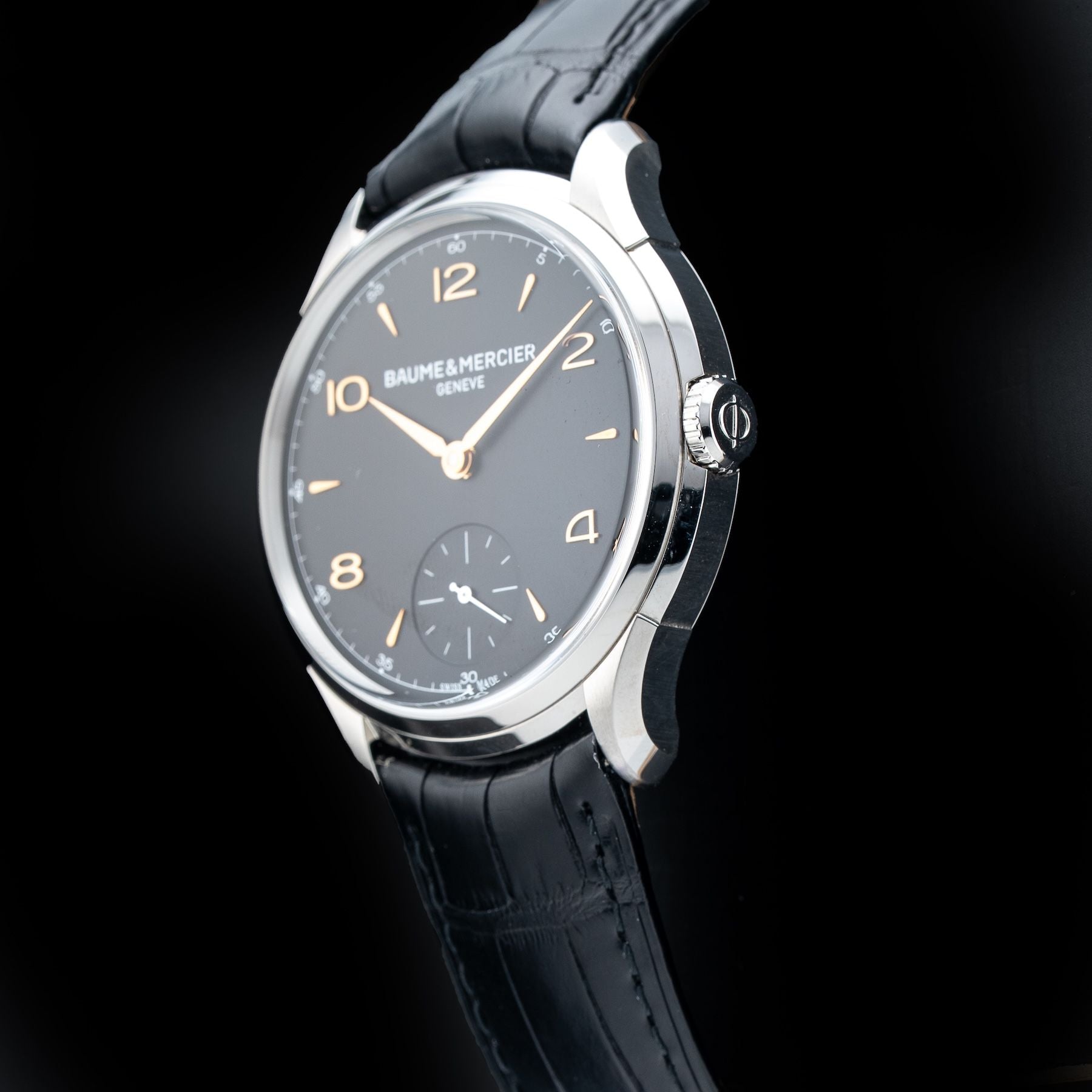 Baume & Mercier M0A10364 Clifton Black Dial