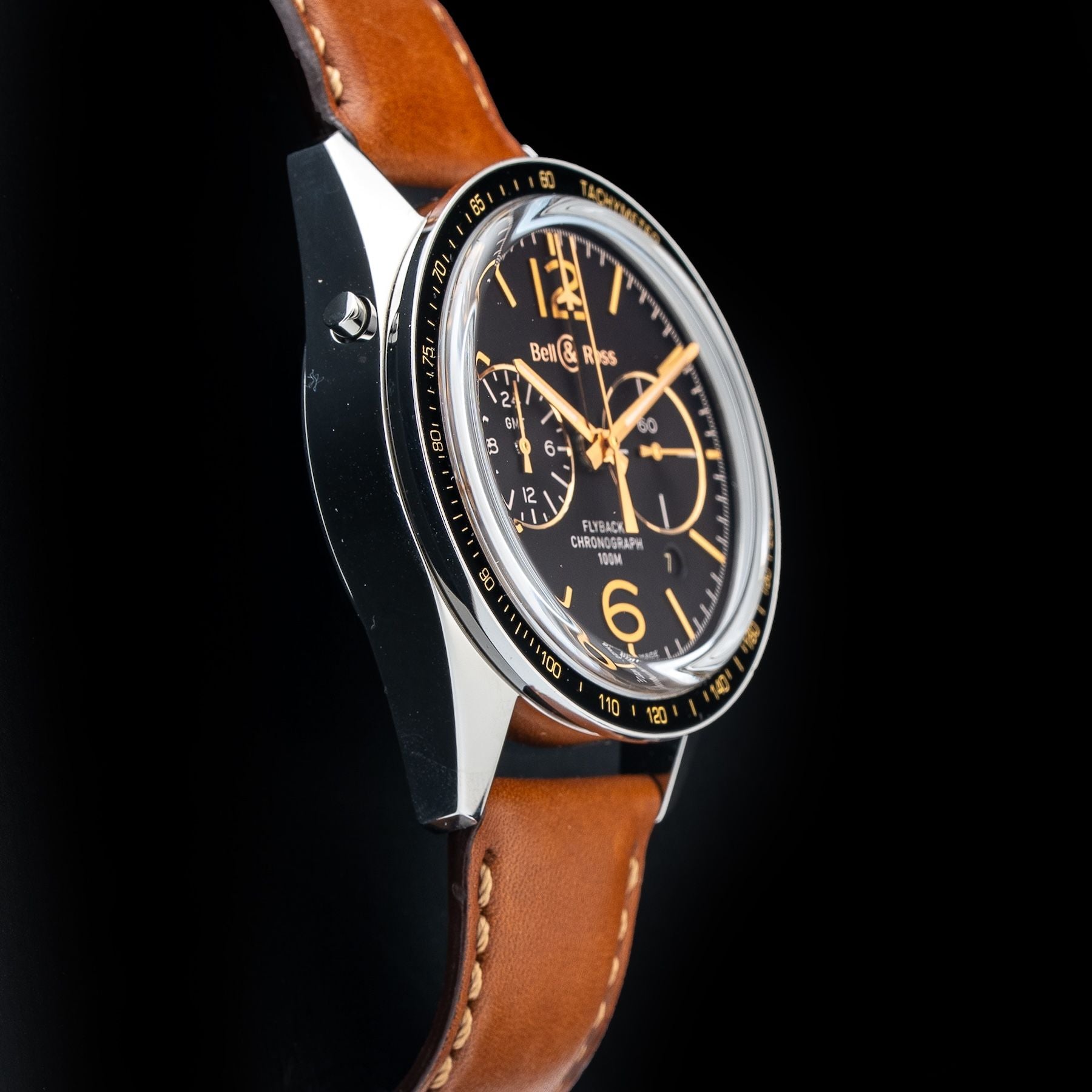 Bell & Ross Sport Heritage GMT Flyback BRV126-FLY-GMT/SCA