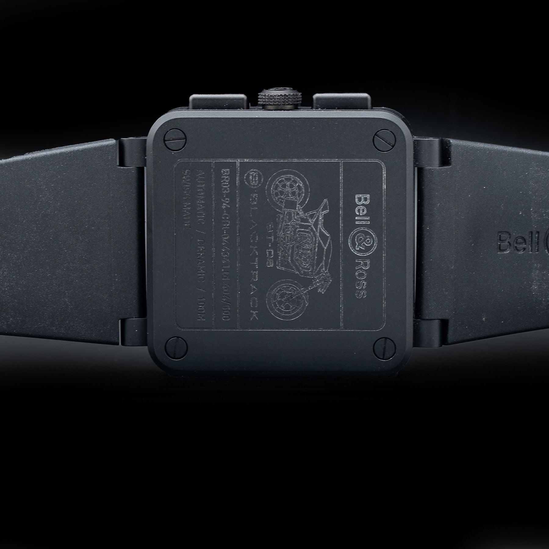 Bell & Ross BR0394-BTR-CE/SCA Chrono Blacktrack