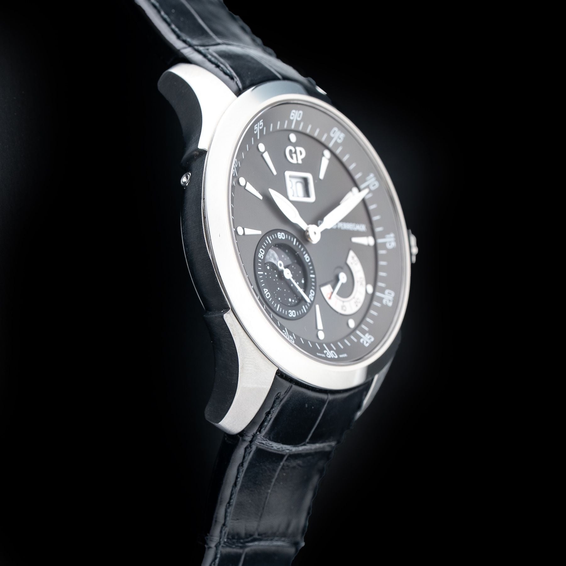 Girard Perregaux 49650 Traveller Large Date Moonphases