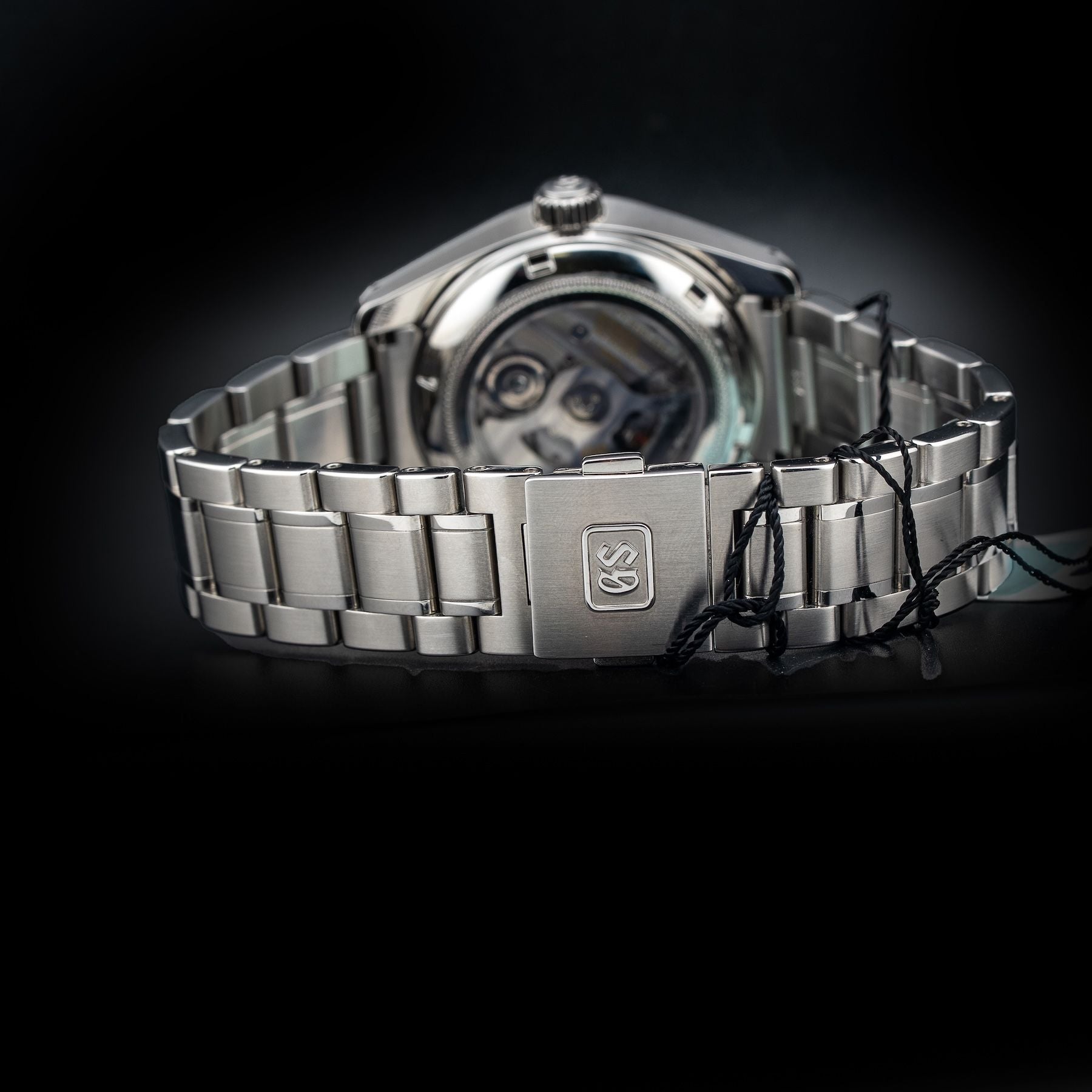 Grand Seiko SBGJ203 Hi-Beat GMT Black Dial