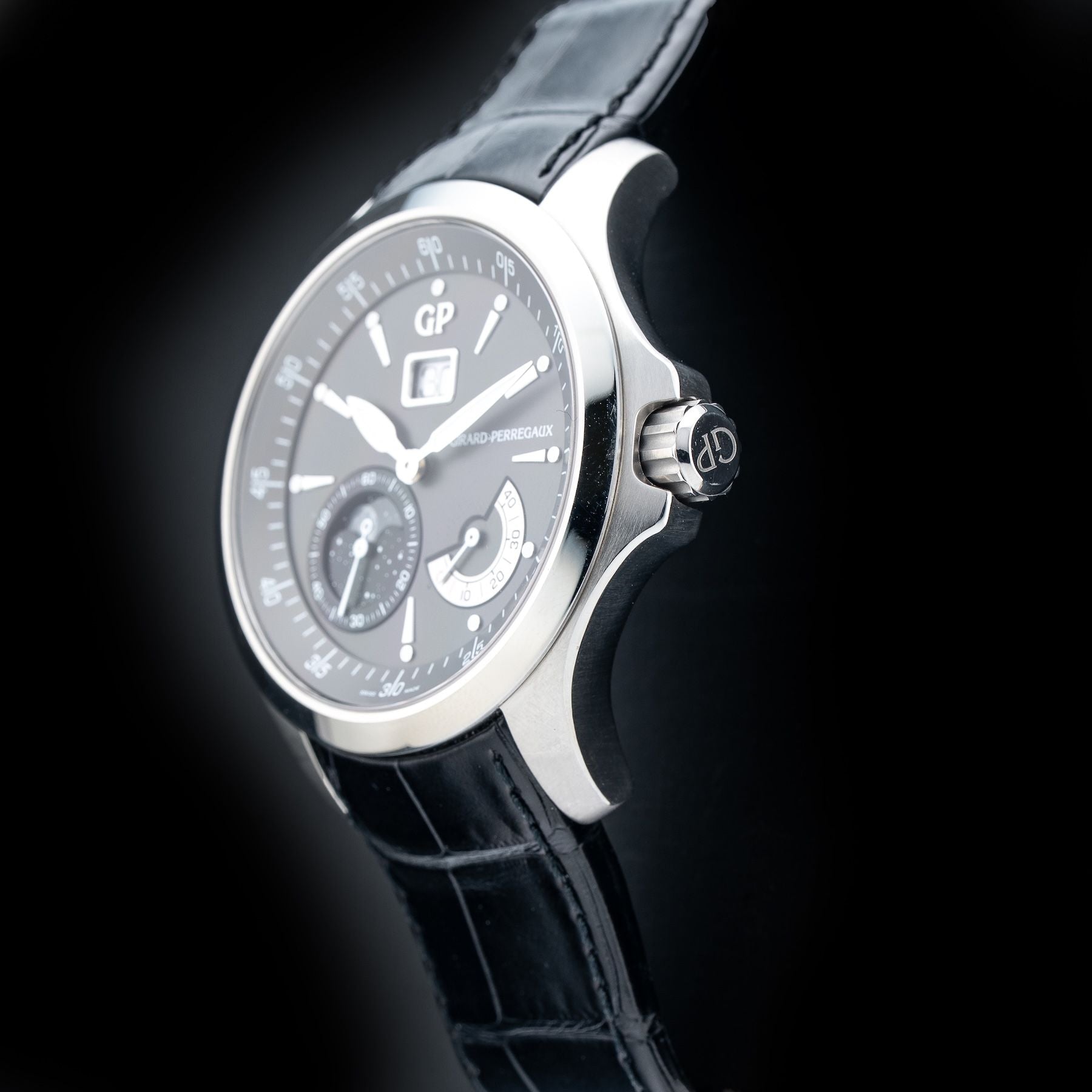 Girard Perregaux 49650 Traveller Large Date Moonphases