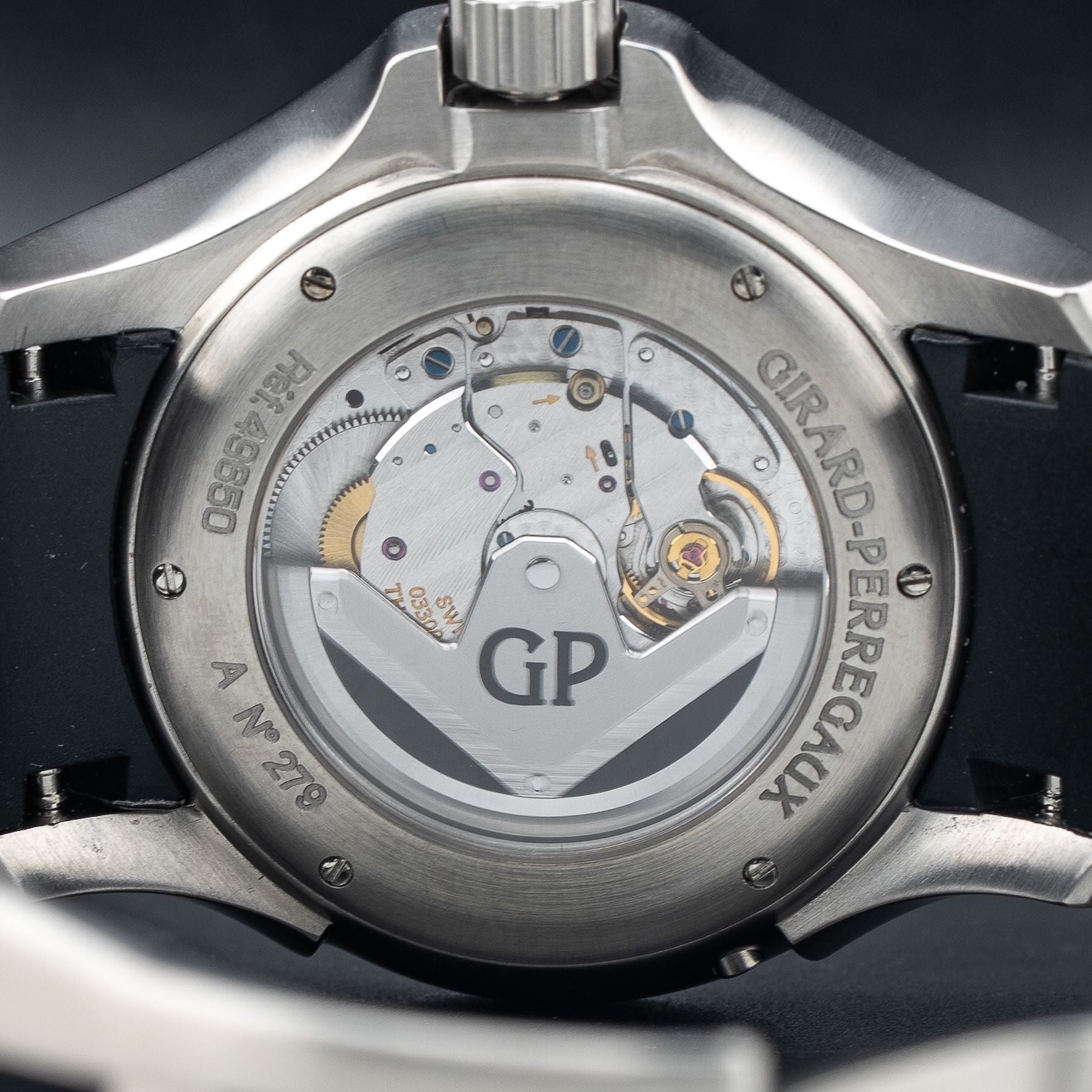Girard Perregaux 49650 Traveller Large Date Moonphases