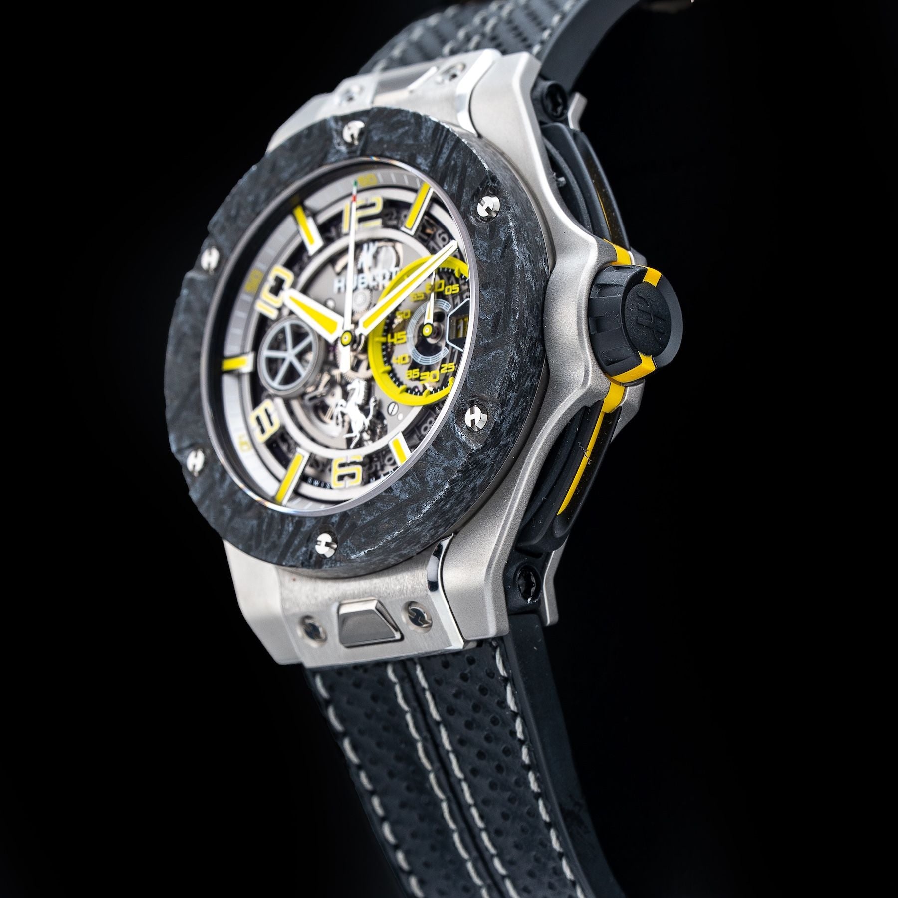 Hublot 402.TQ.0129.VR Big Bang Scuderia Ferrari 90th Anniversary Platinum