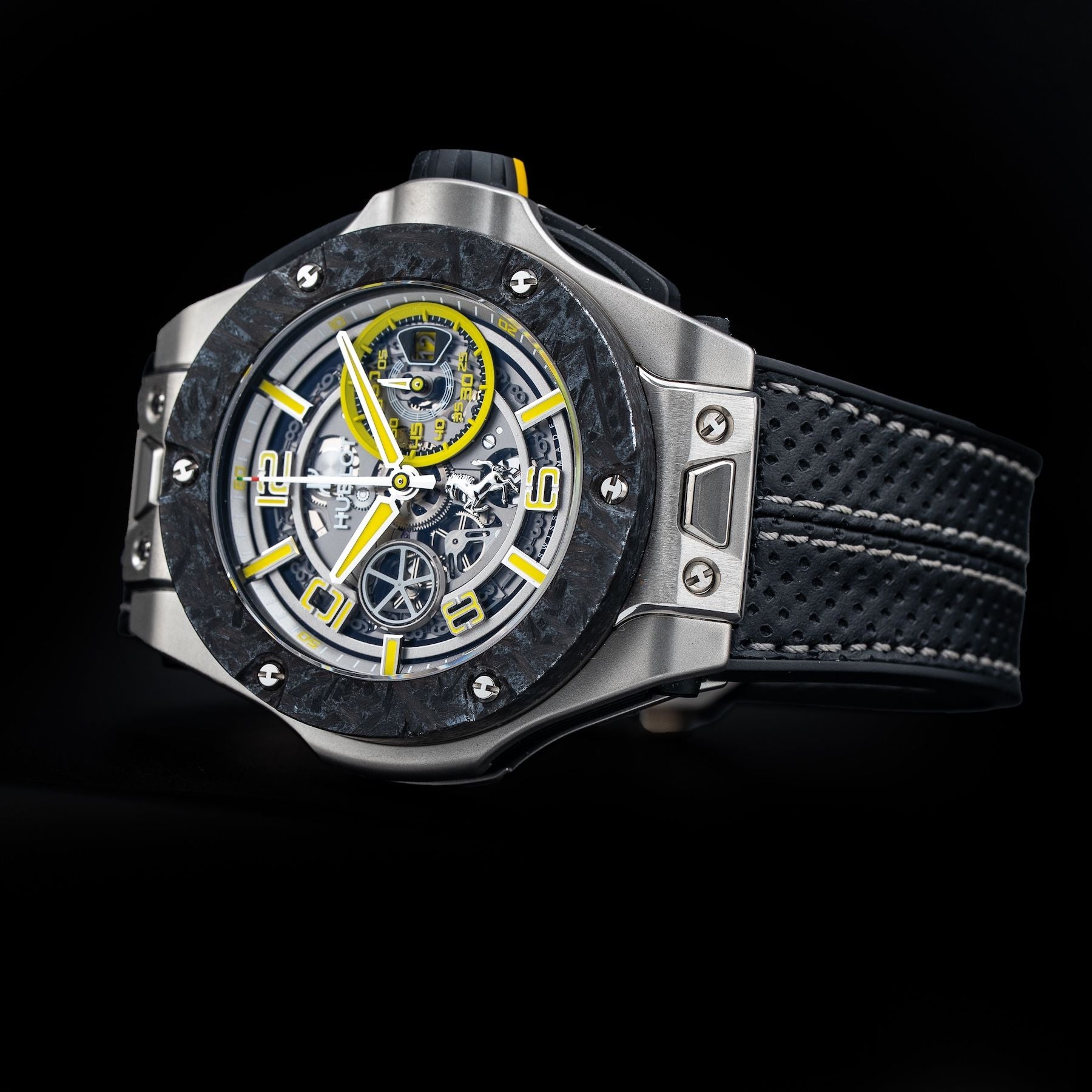 Hublot 402.TQ.0129.VR Big Bang Scuderia Ferrari 90th Anniversary Platinum