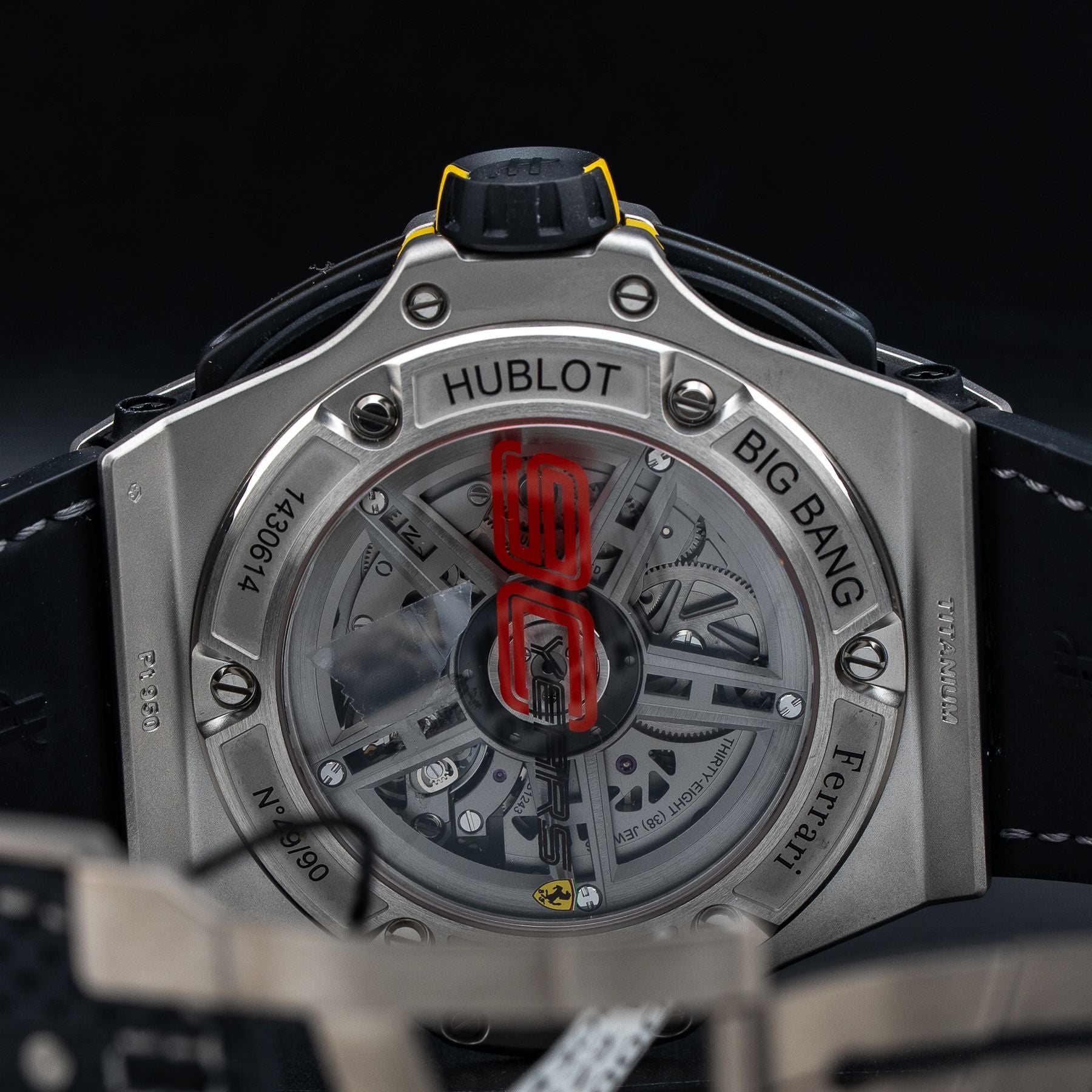 Hublot 402.TQ.0129.VR Big Bang Scuderia Ferrari 90th Anniversary Platinum