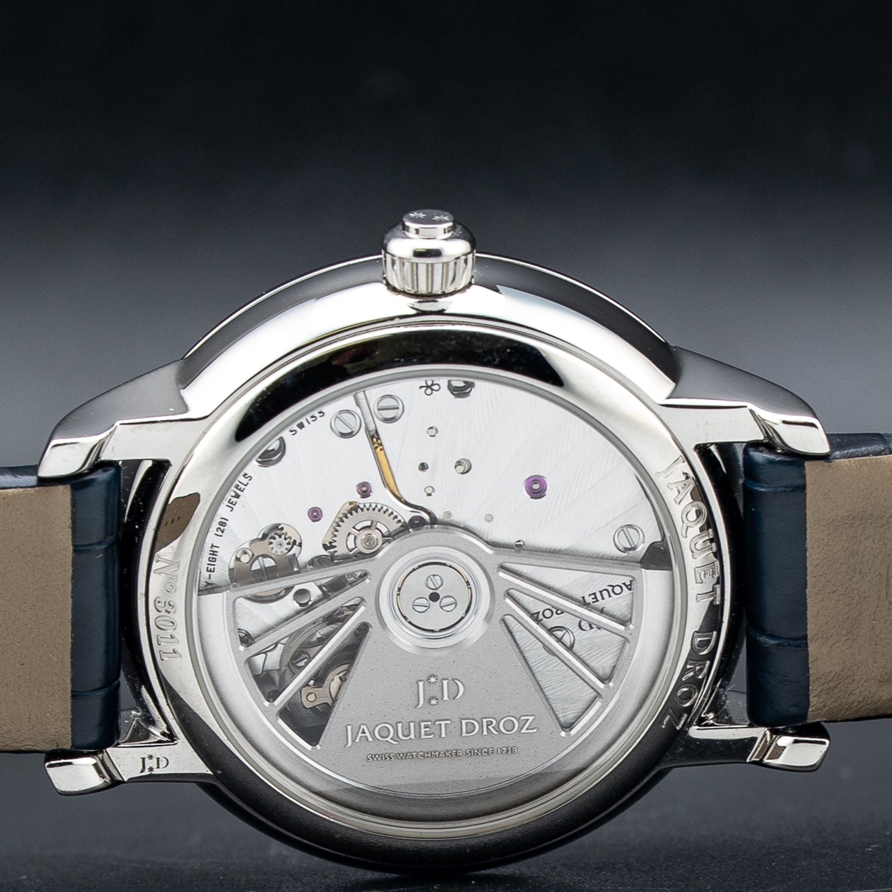 Jaquet Droz Petite Heure Minute 35mm Aventurine J005000570
