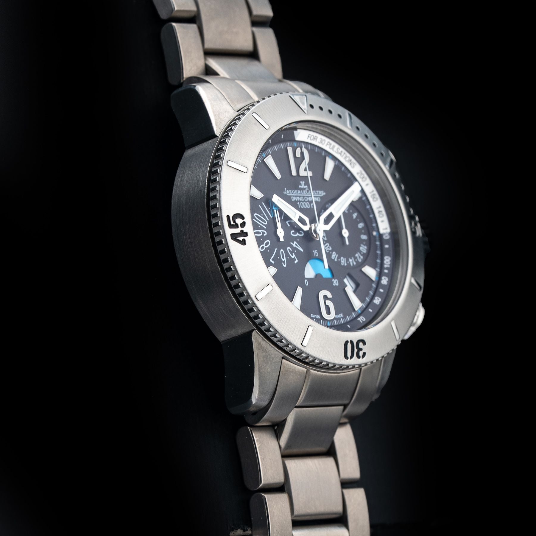Jaeger LeCoultre 160.T.25 Master Compressor Diving Chronograph on Bracelet