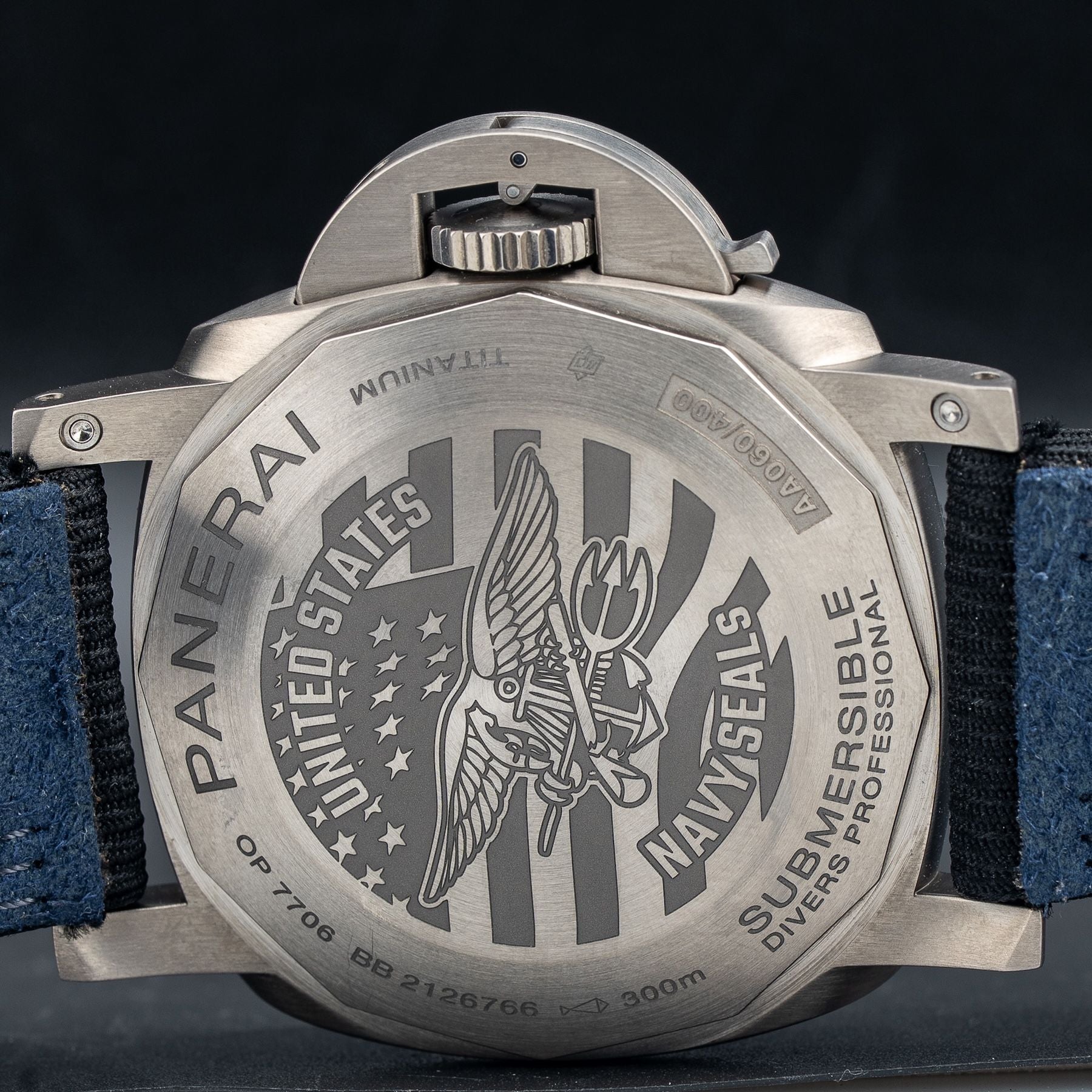 Panerai PAM01669 Submersible Navy SEALs Titanio