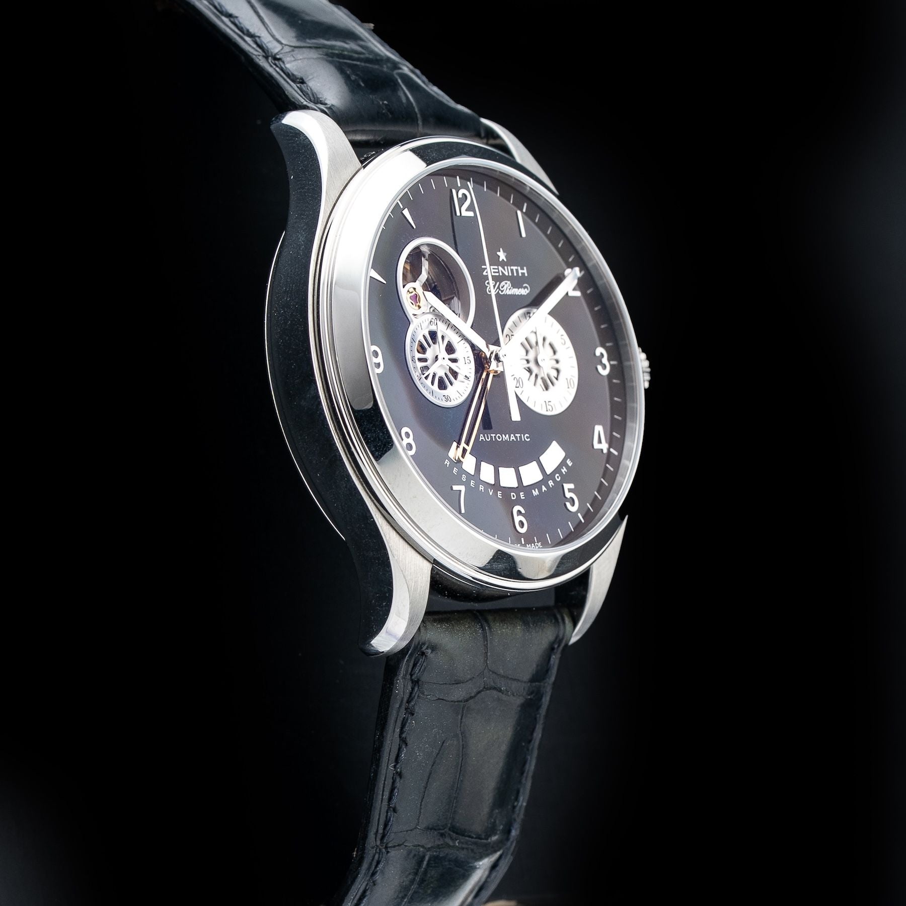 Zenith 03.0520.4021 El Primero Grand Class Black Automatic