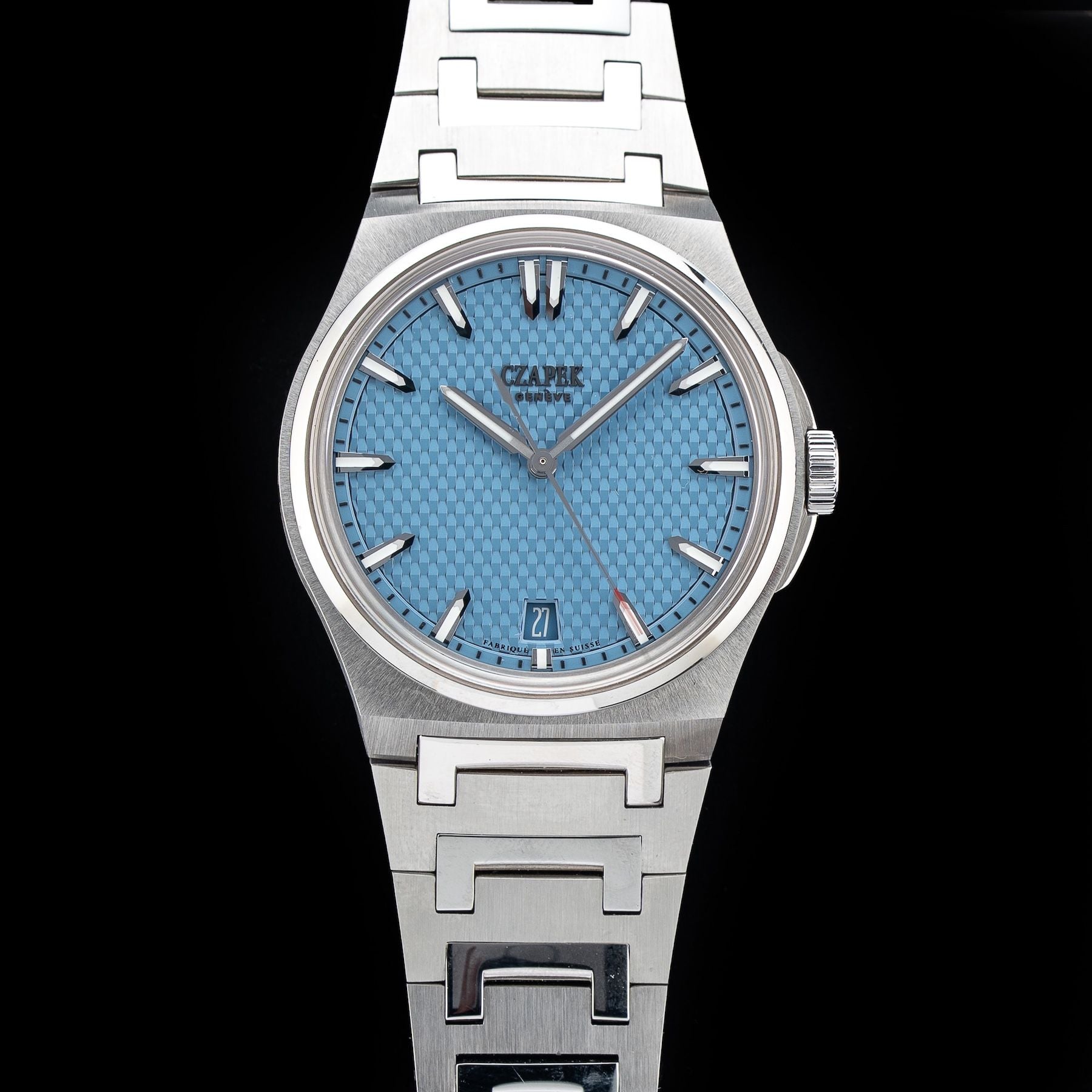 Czapek Antarctique Passage de Drake Glacier Blue