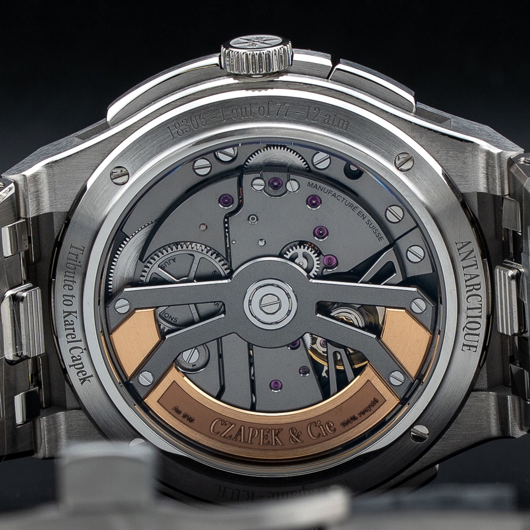 Czapek Antarctique Rattrapante R.U.R "Robot"
