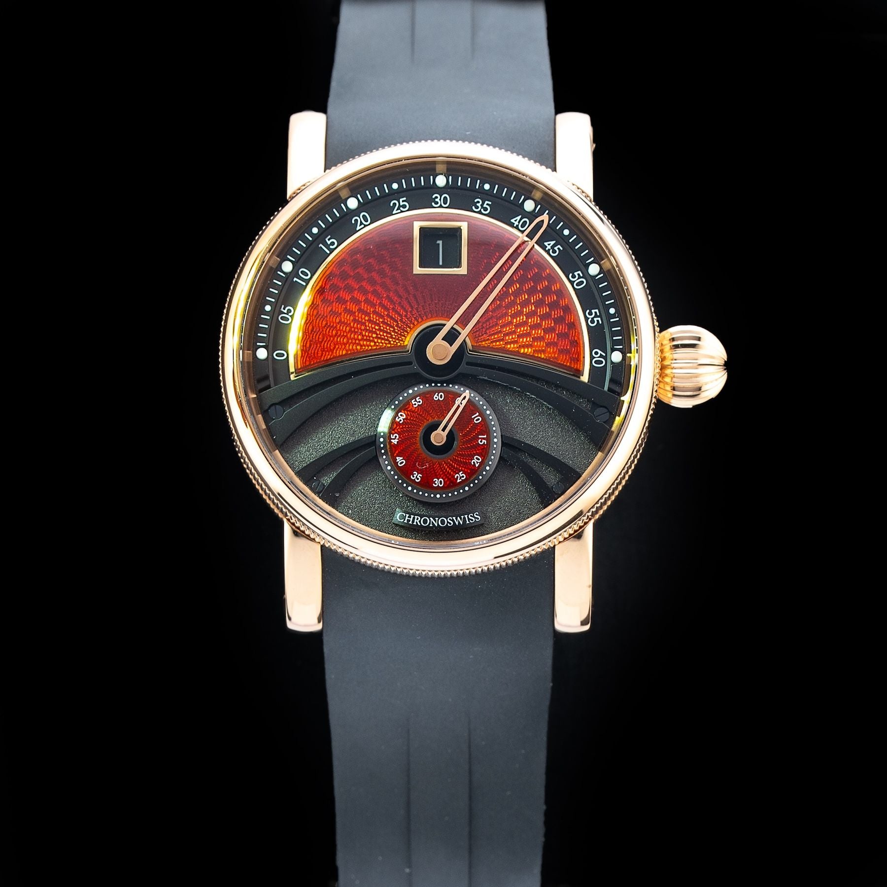 Chronoswiss CH-1421.1E-BKRE Delphis Dracula