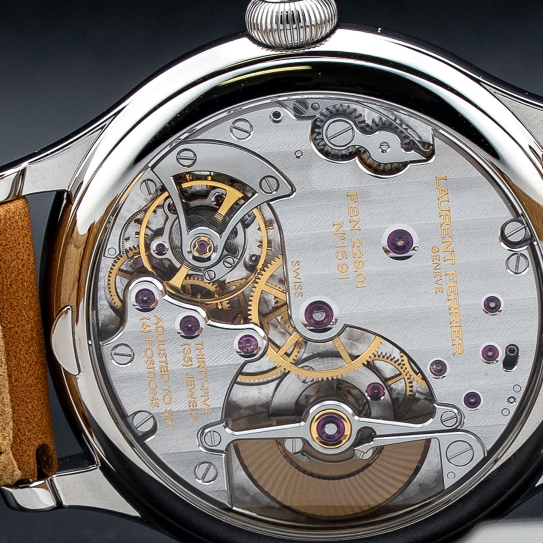 Laurent Ferrier Micro Rotor Ice Blue