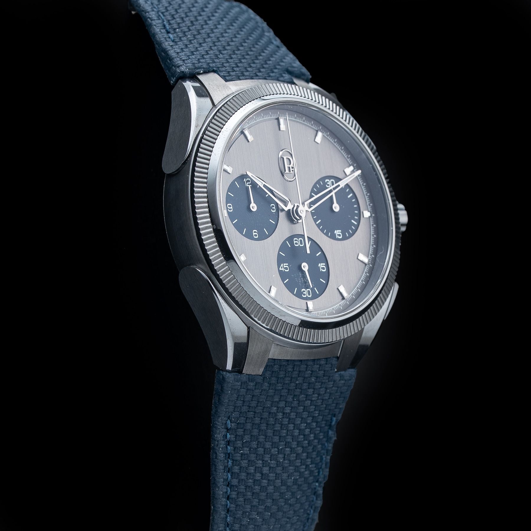 Parmigiani Fleurier PFC931-1020022-400182 Tonda PF Sport Chronograph Ultra-Cermet Milano Blue