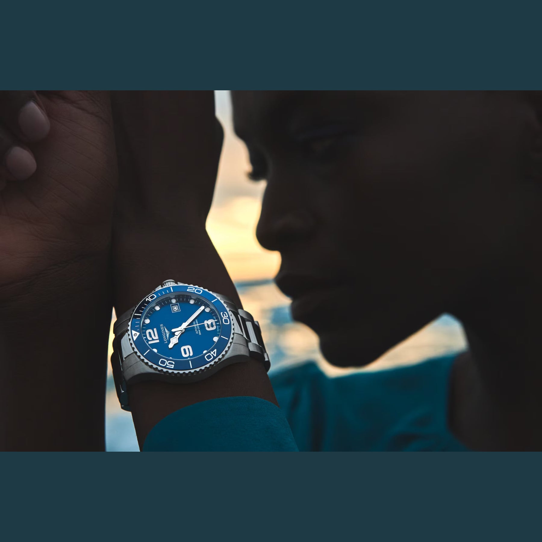 Longines Hydroconquest Sunray Blue Dial on Bracelet L3.780.4.96.6