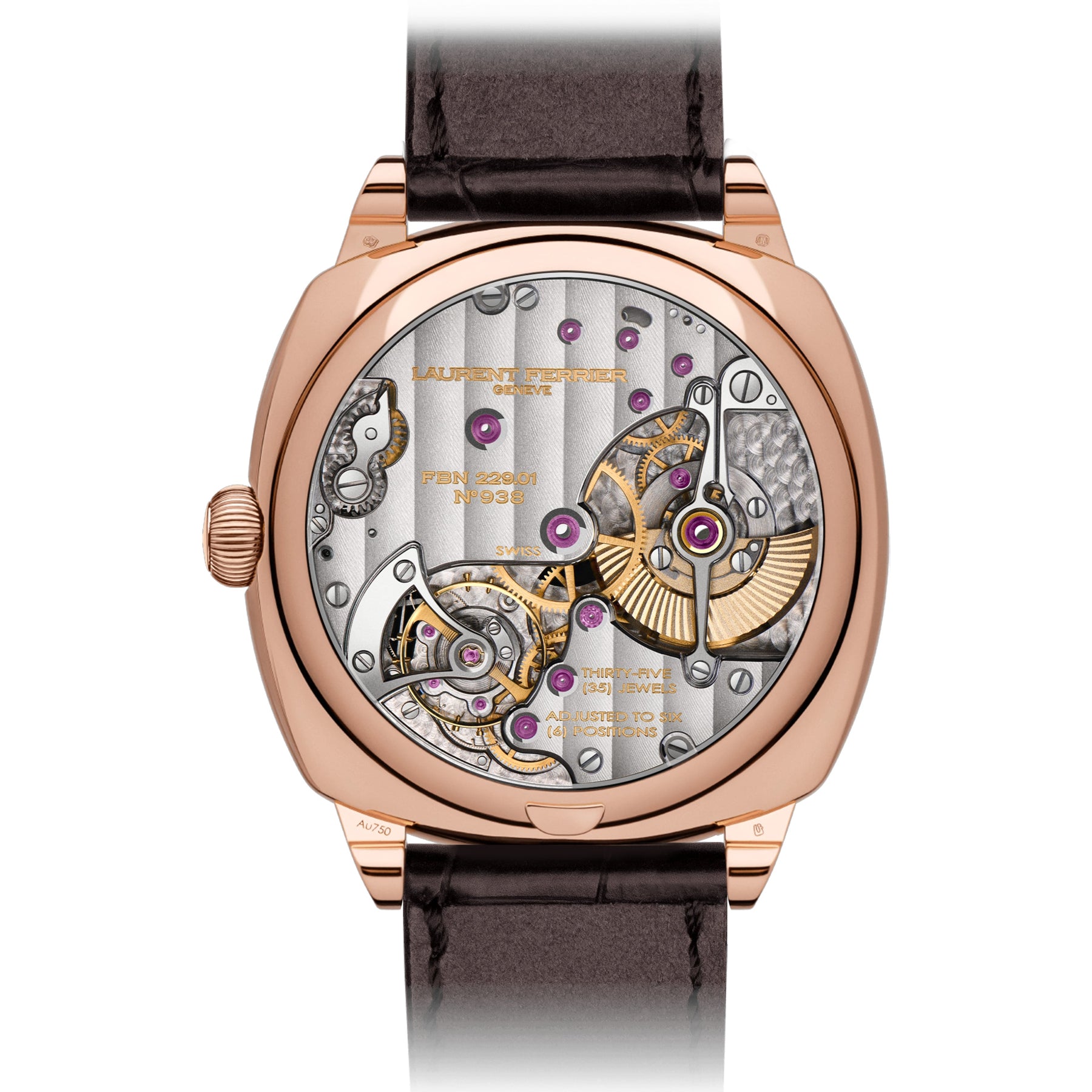 Laurent Ferrier LCF013.R5.GR1 Square Micro-Rotor Silver