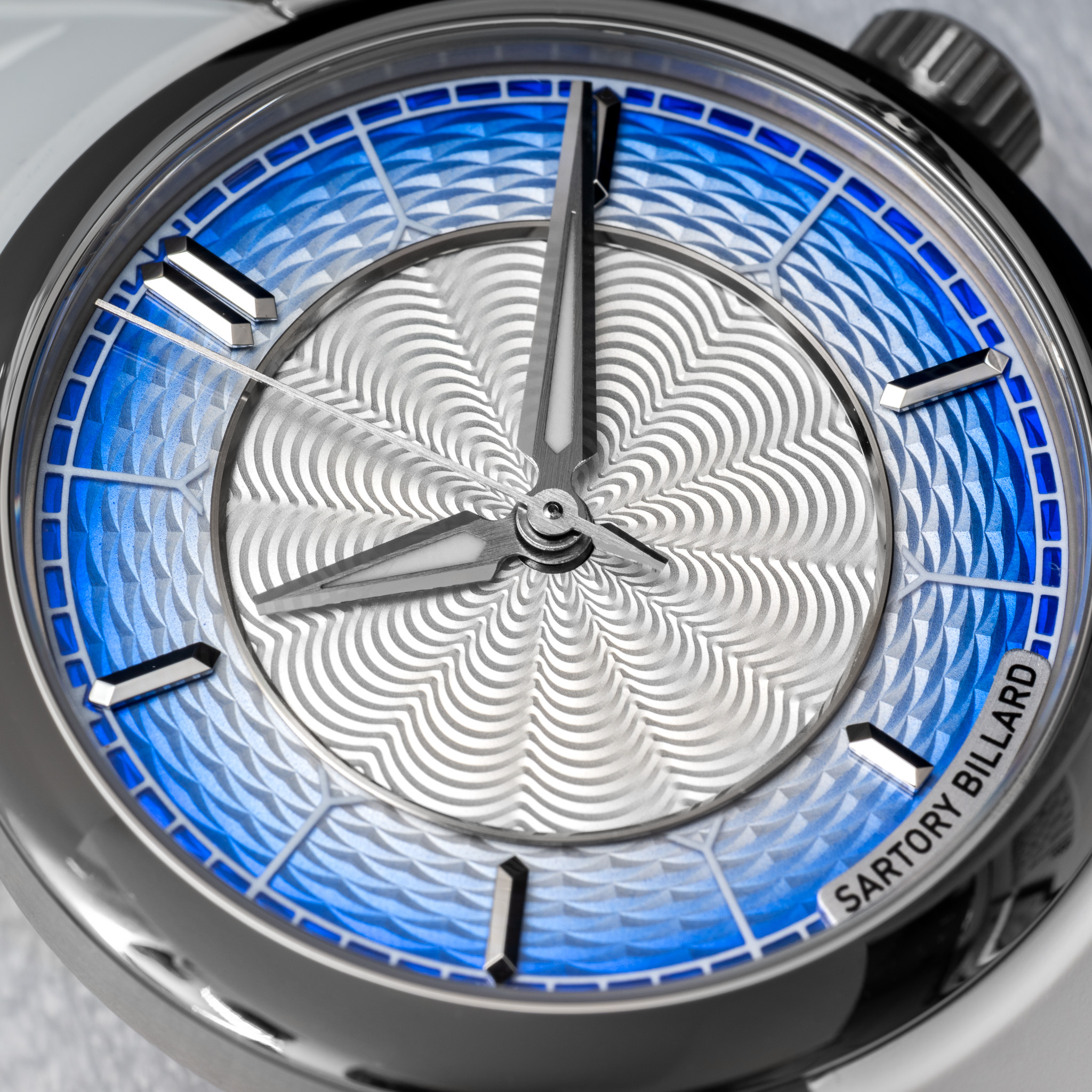 Sartory Billard SB04-E Exquisite Blue Guilloché