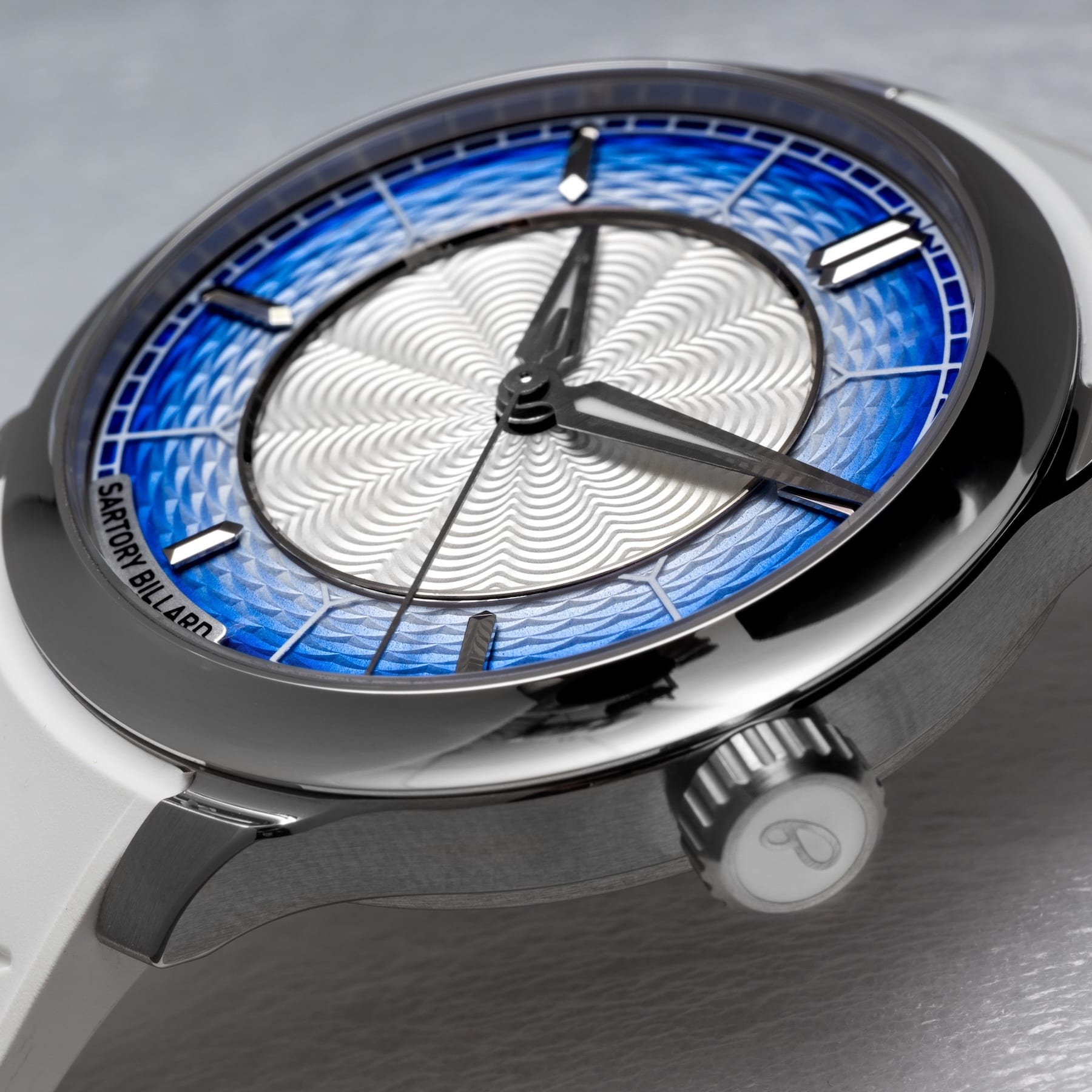 Sartory Billard SB04-E Exquisite Blue Guilloché