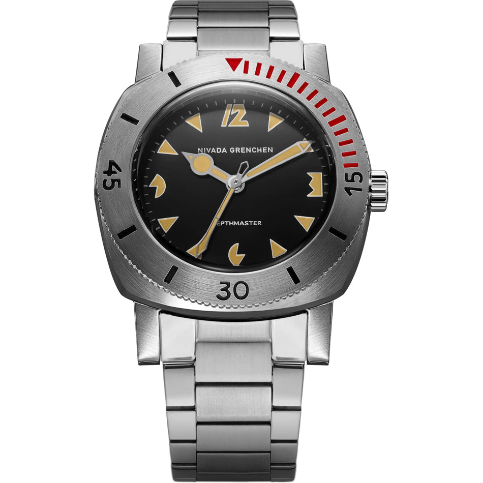 Nivada Grenchen 14105A20 Pacman Depthmaster 38mm