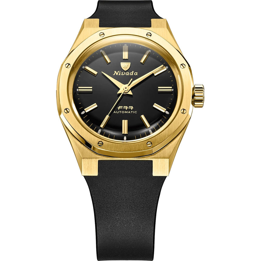 Nivada Grenchen 68028A77-DR F77 Gold Mark 2 37mm
