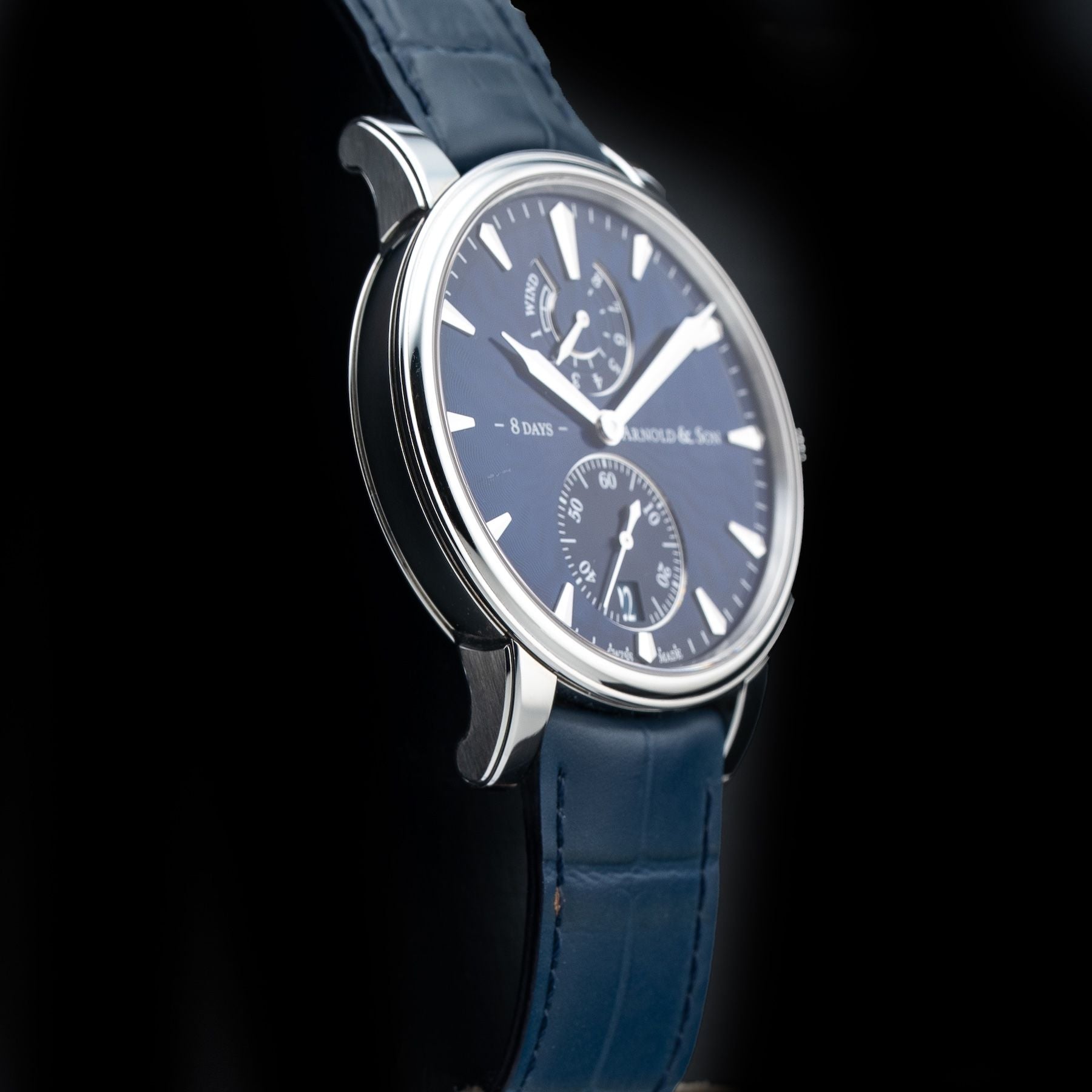 Arnold & Son 1EDAS.U01A.D1365 Eight-Day Royal Navy Blue Dial