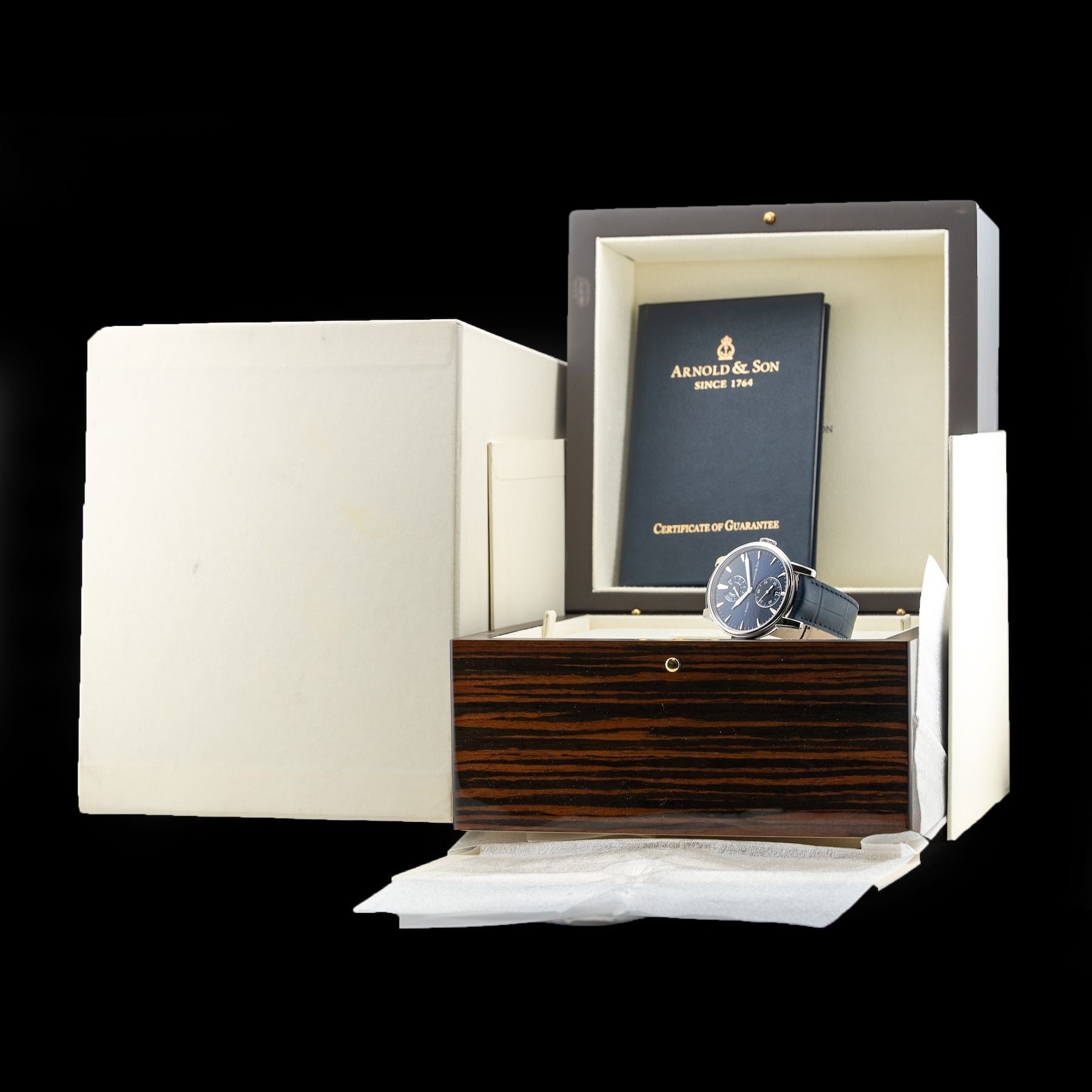 Arnold & Son 1EDAS.U01A.D1365 Eight-Day Royal Navy Blue Dial