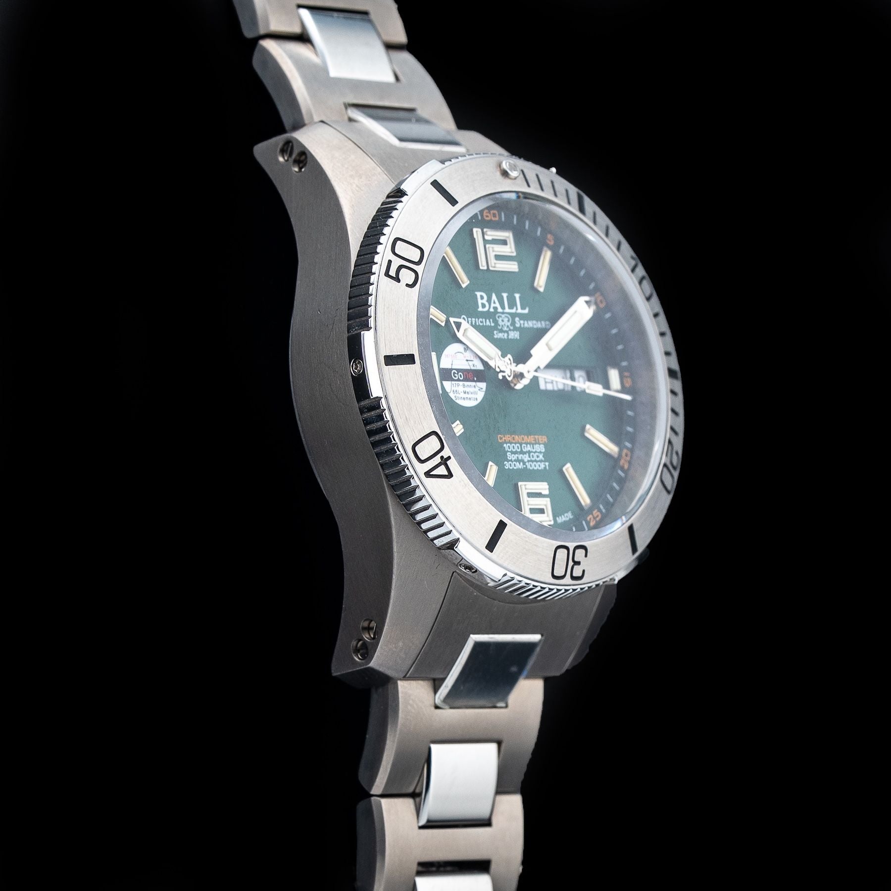 Ball DM2276A-S5CJ-GR Engineer Hydrocarbon Spacemaster II 42mm