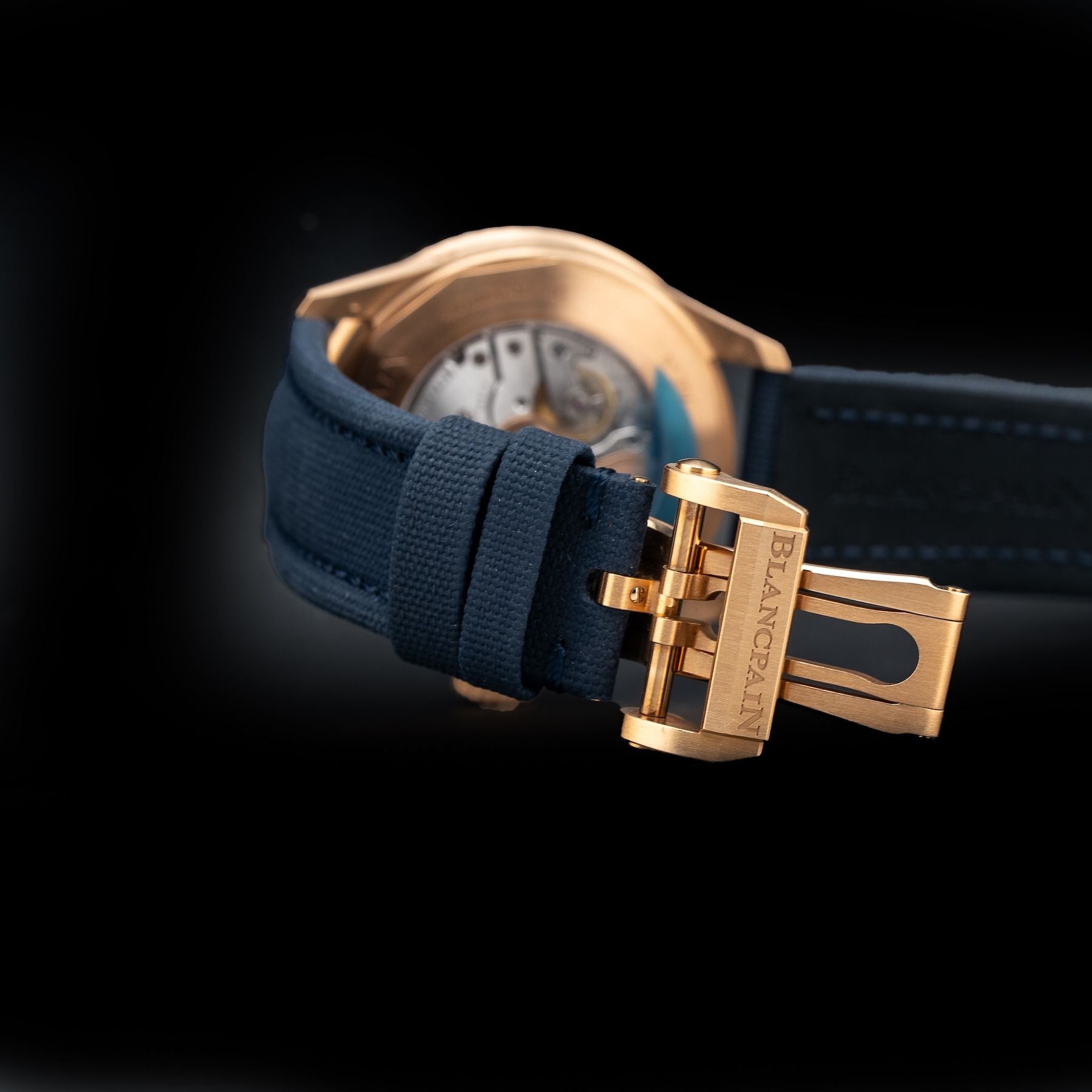 Blancpain Fifty Fathoms Bathyscaphe Complete Calendar Gold 5054 3640 O52B