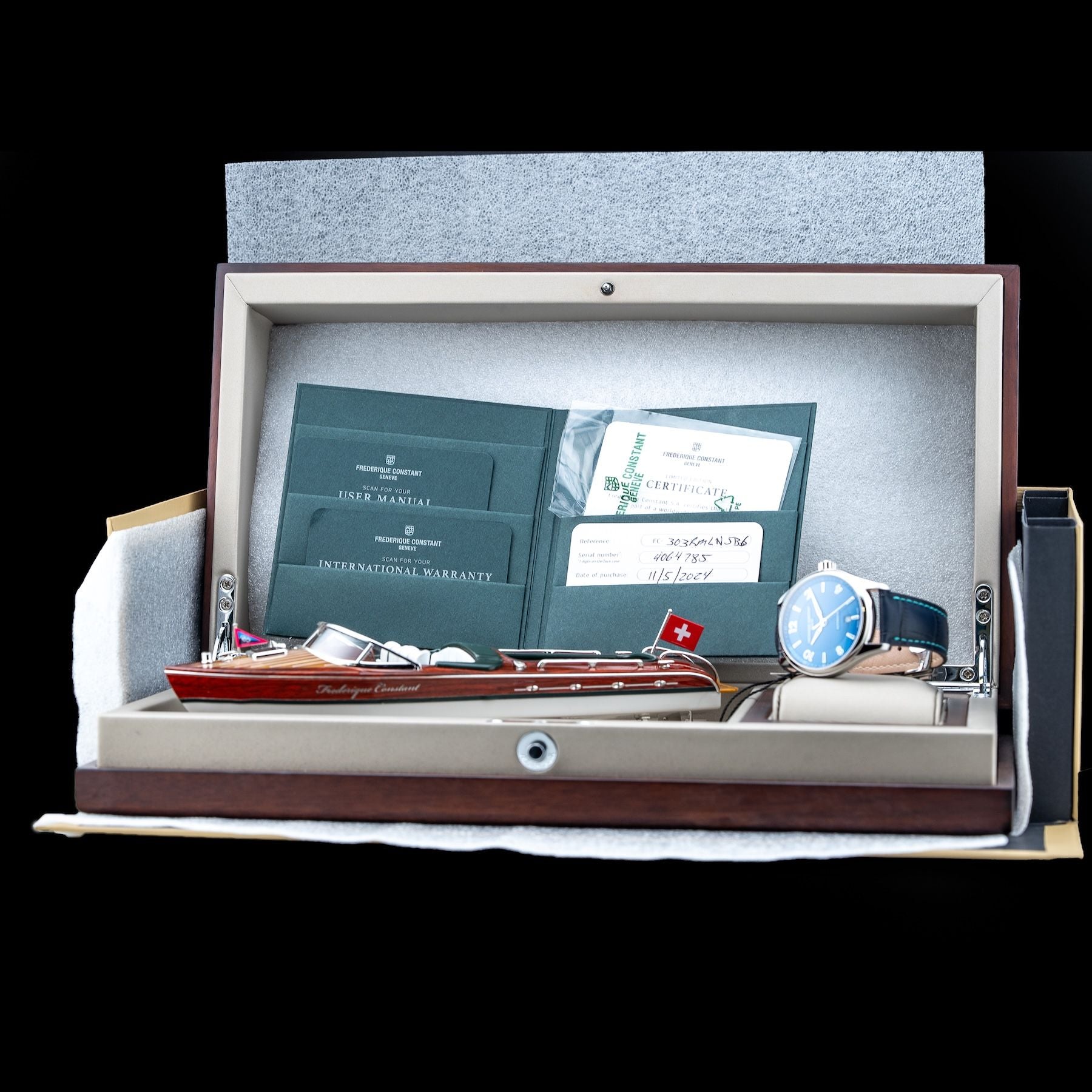 Frederique Constant FC-303RMLN5B6 Runabout Automatic 42mm