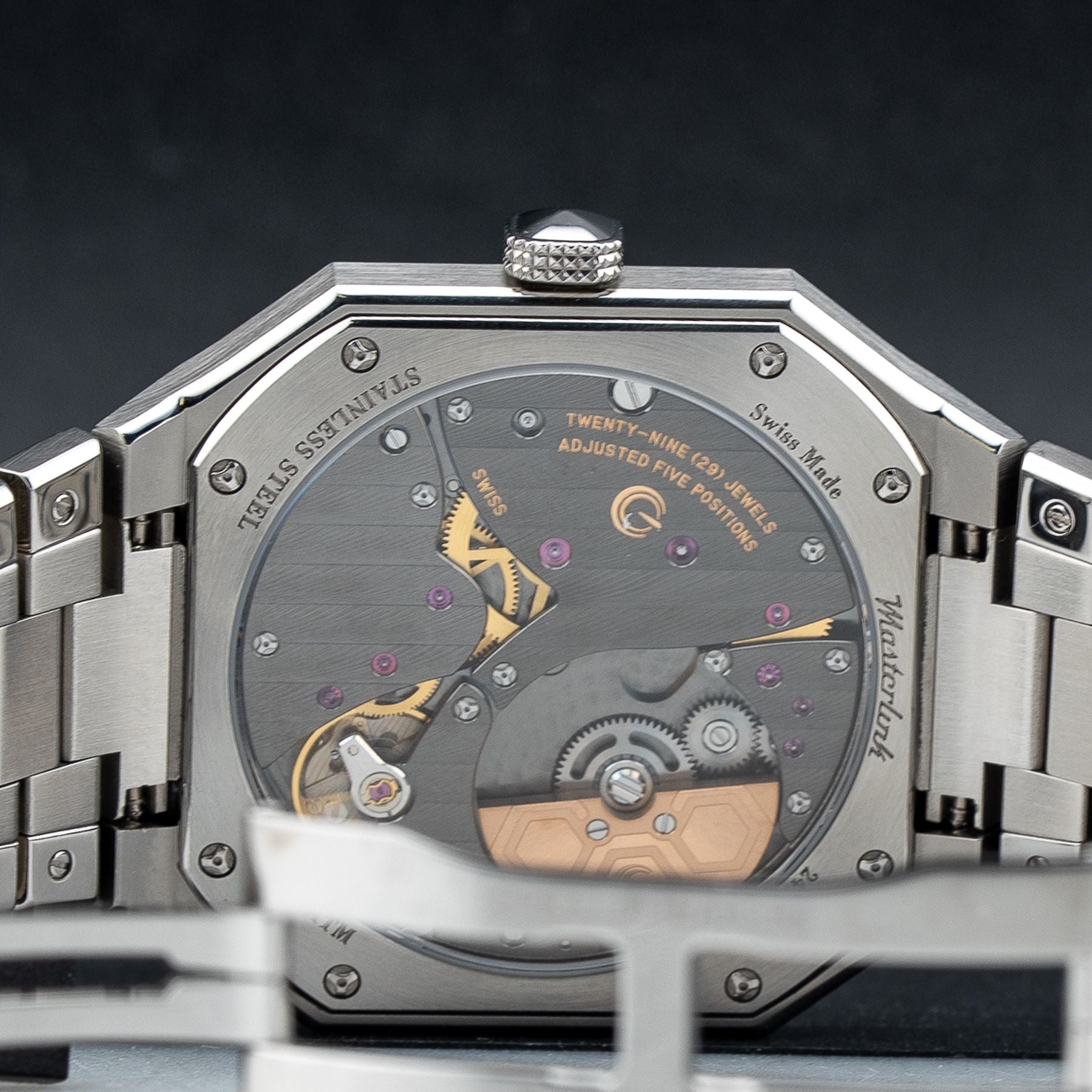 Gerald Charles ML10-A-18 Maestro 10 Silver Sunburst Dial