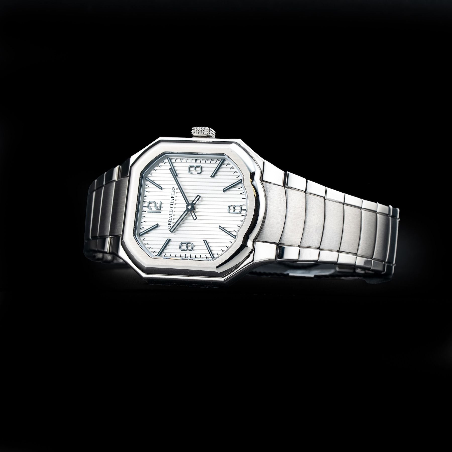 Gerald Charles ML10-A-18 Maestro 10 Silver Sunburst Dial