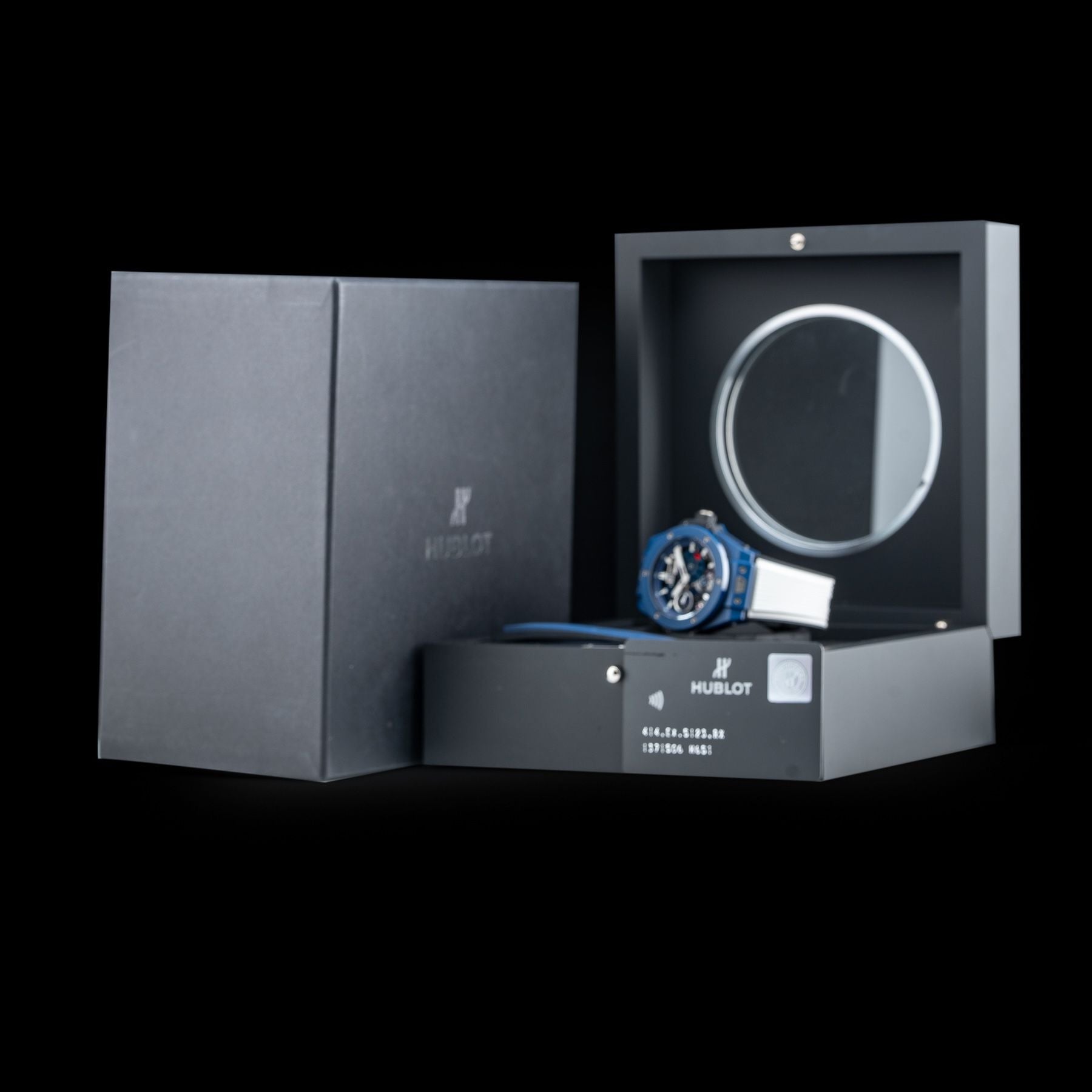 Hublot Big Bang Meca-10 Ceramic Blue 45mm 414.EX.5123.RX