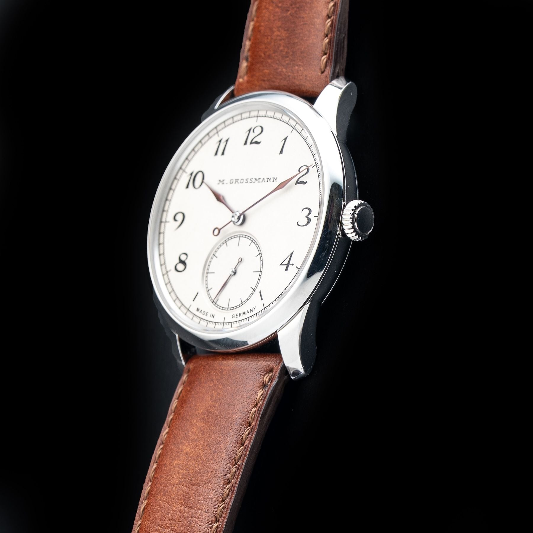 Moritz Grossmann MG-003517 Tefnut Steel Silver Plated By Friction