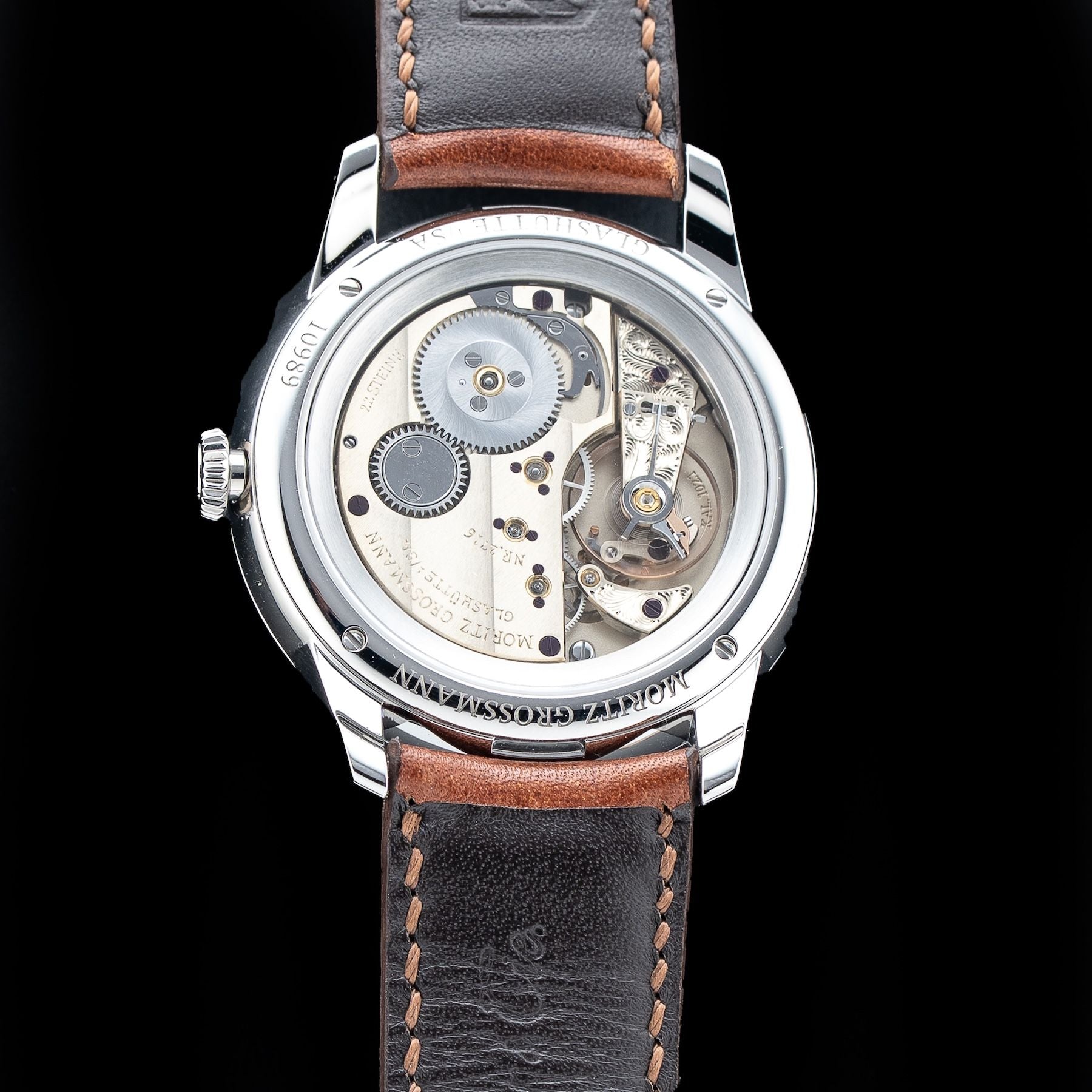 Moritz Grossmann MG-003517 Tefnut Steel Silver Plated By Friction