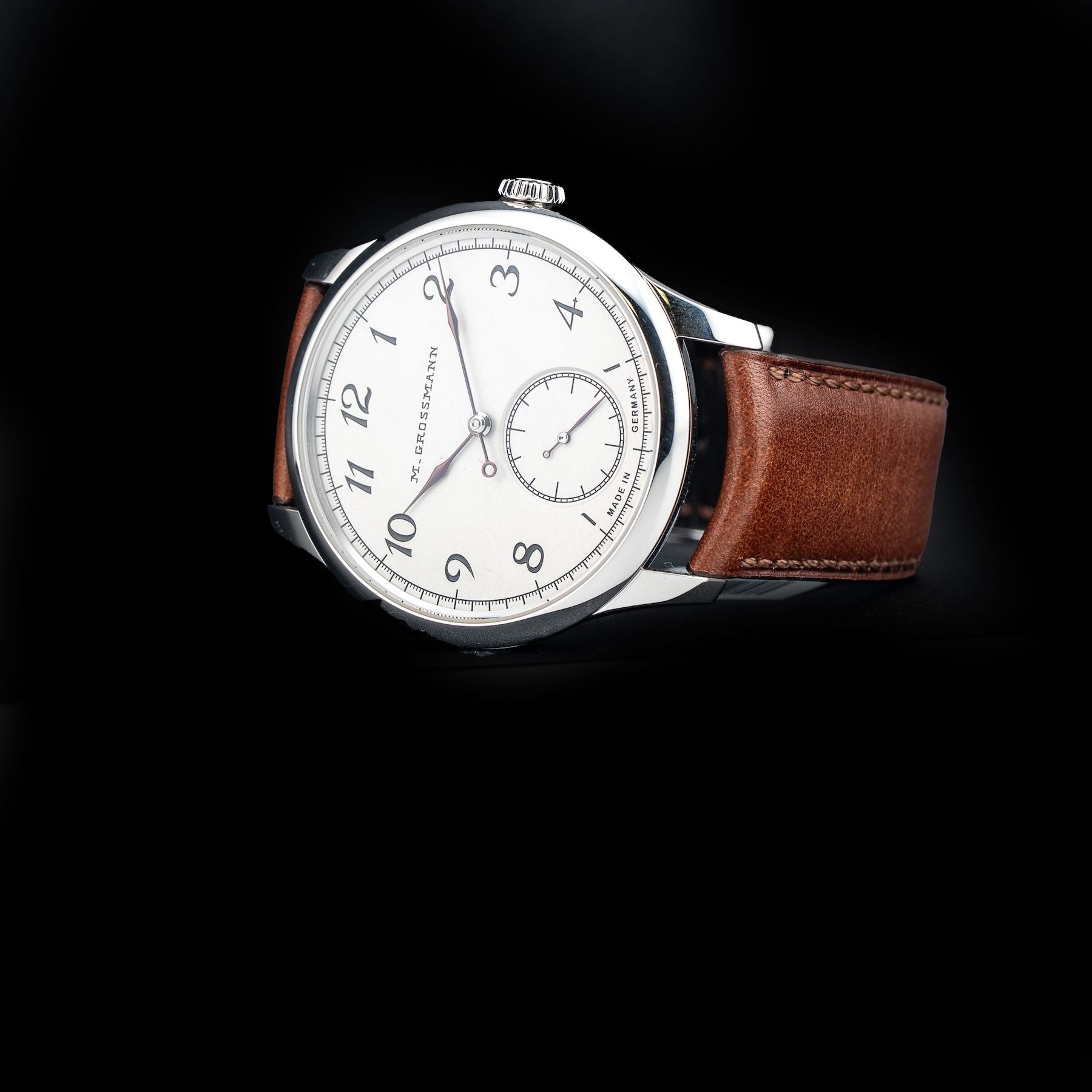 Moritz Grossmann MG-003517 Tefnut Steel Silver Plated By Friction