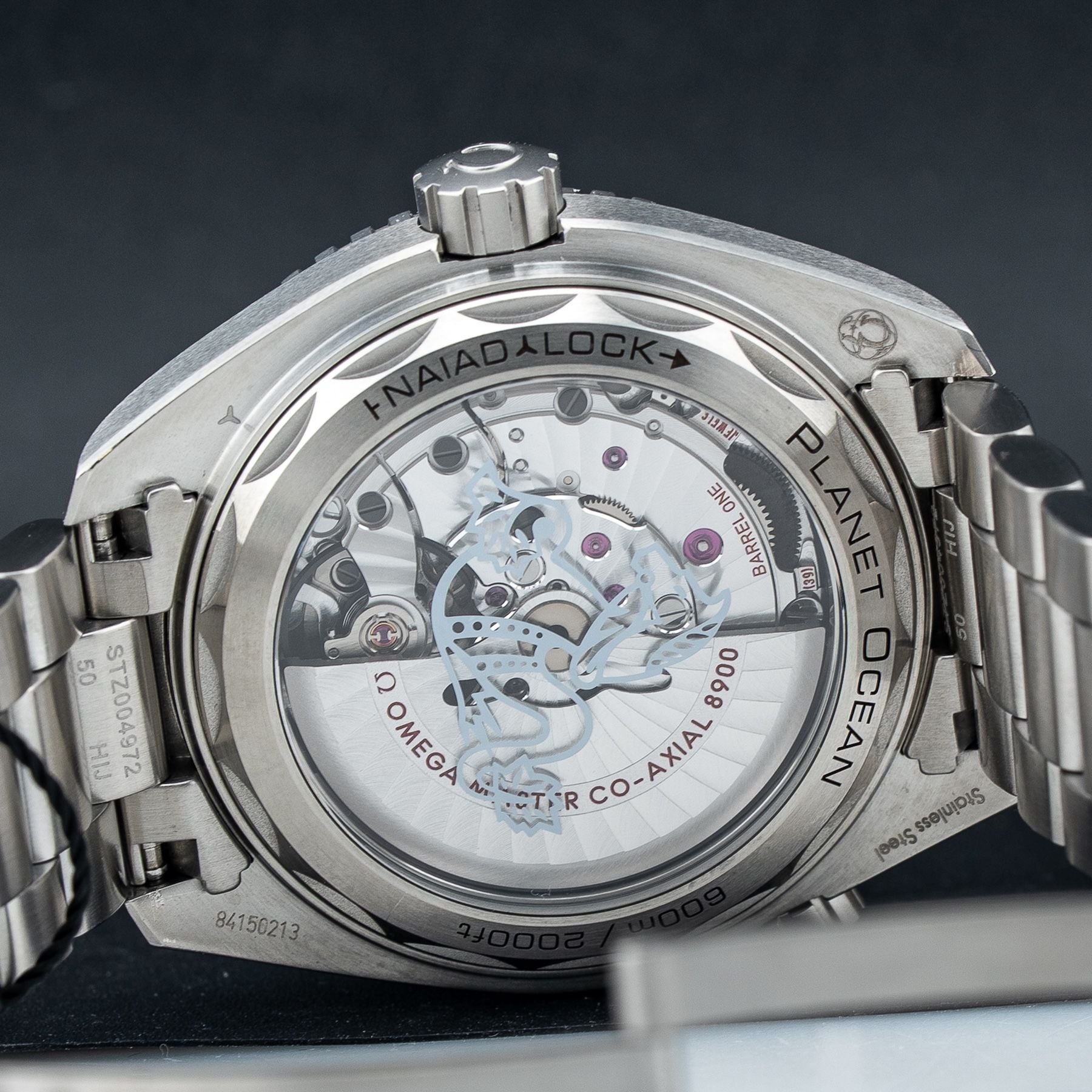 Omega 215.32.44.21.01.002 Planet Ocean Seamaster 600M Grey