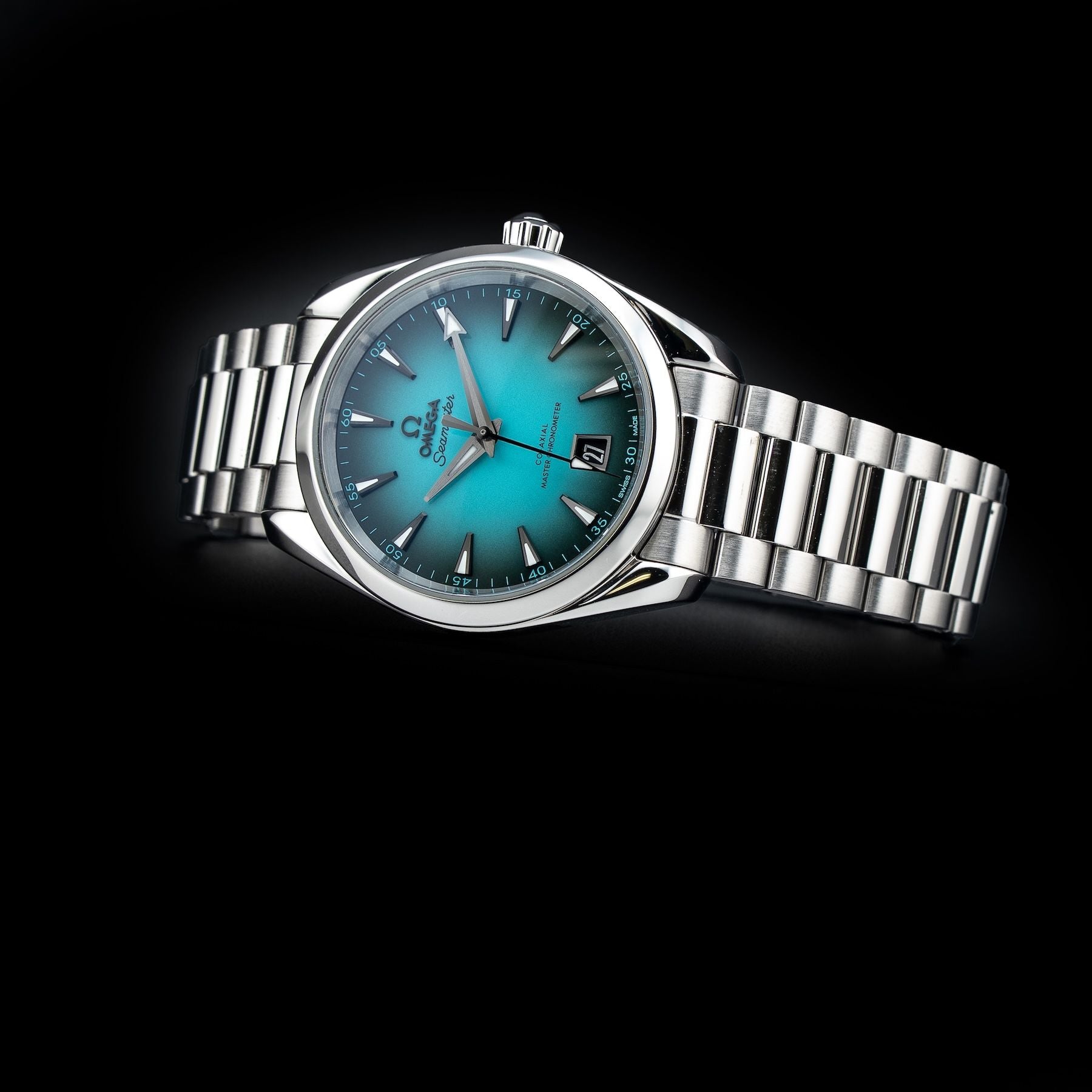 Omega 220.10.38.20.03.005 Aqua Terra 150M Turquoise Dial
