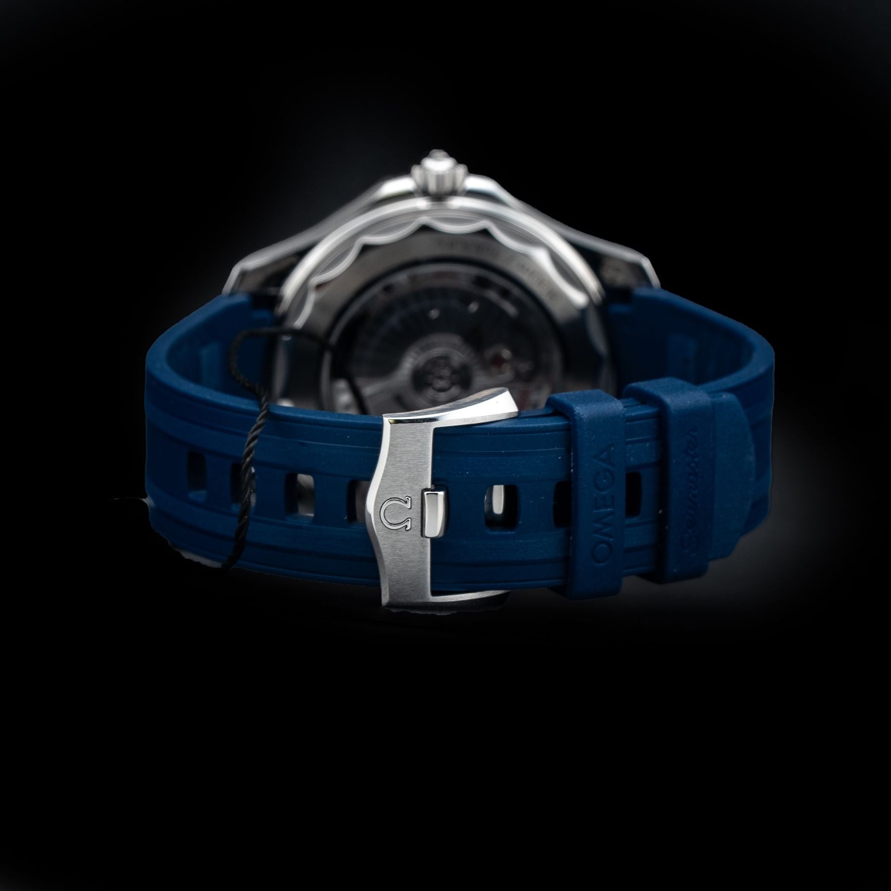 Omega 210.32.42.20.03.001 Seamaster Diver 300M Co-Axial Master Chronometer on Rubber Strap