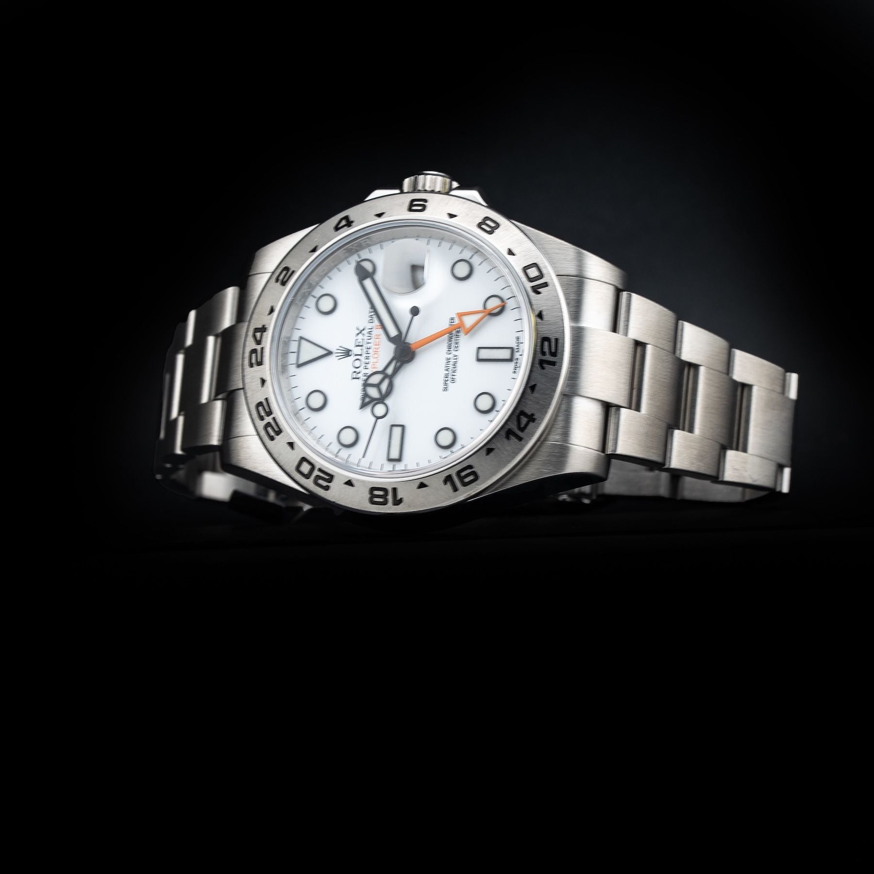 Rolex Explorer II 216570-0001 Polar White Dial