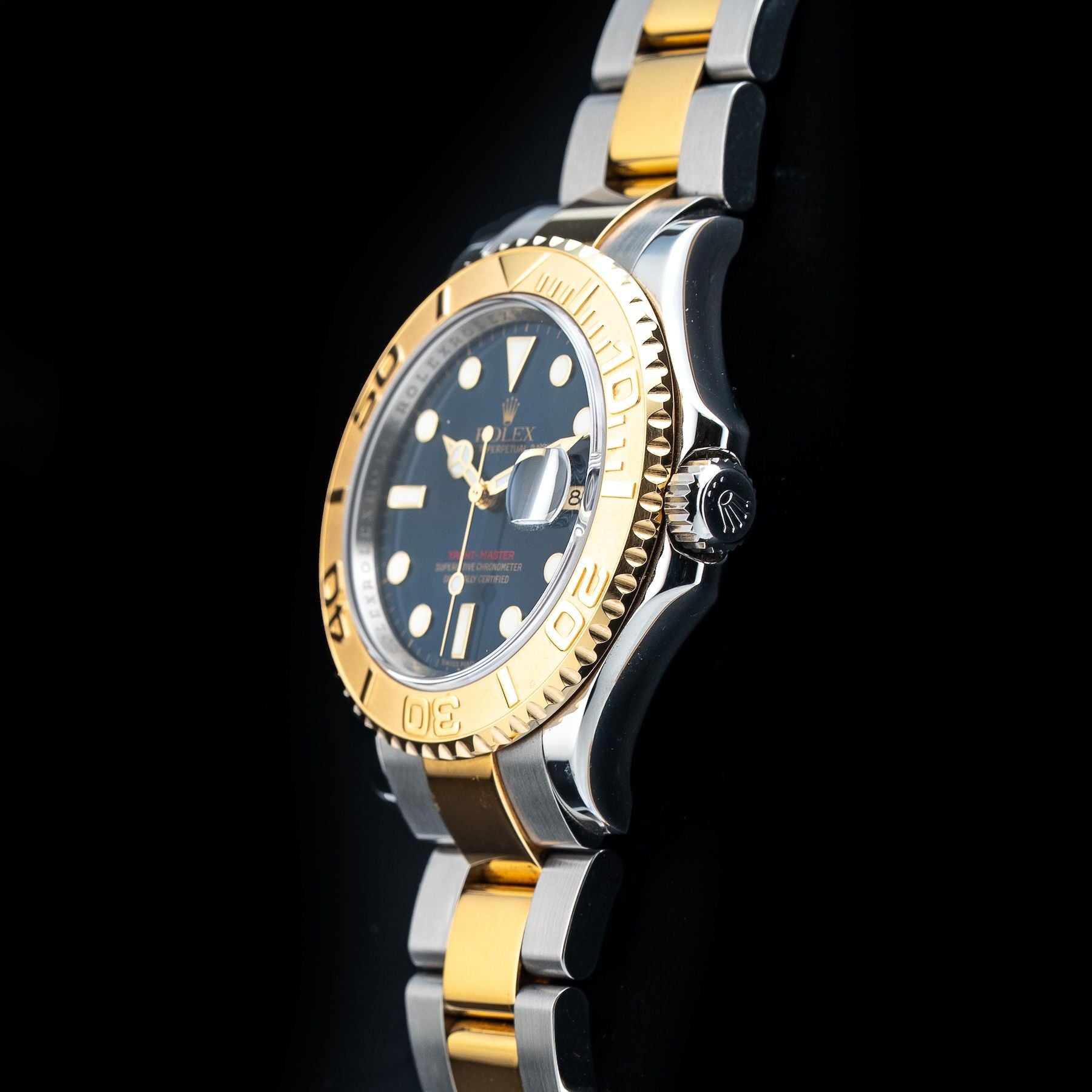 Rolex 16623 Yacht Master 40 Two Tone Blue Dial