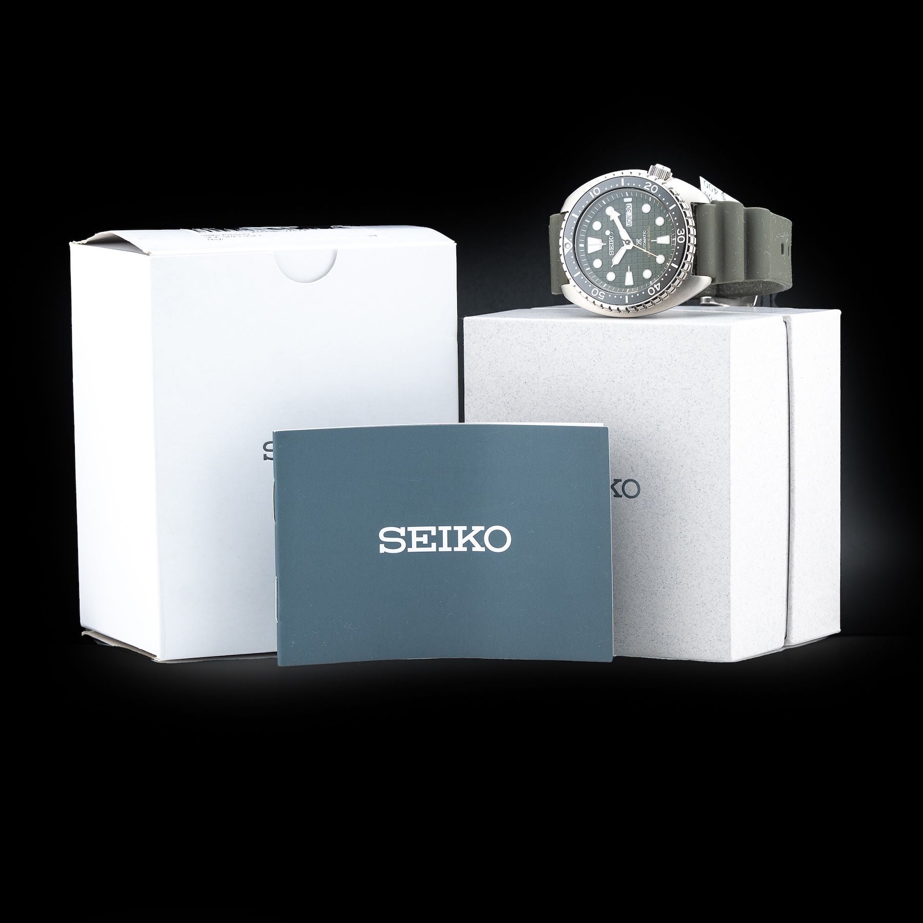 Seiko Prospex SRPE05 King Turtle Green Dial