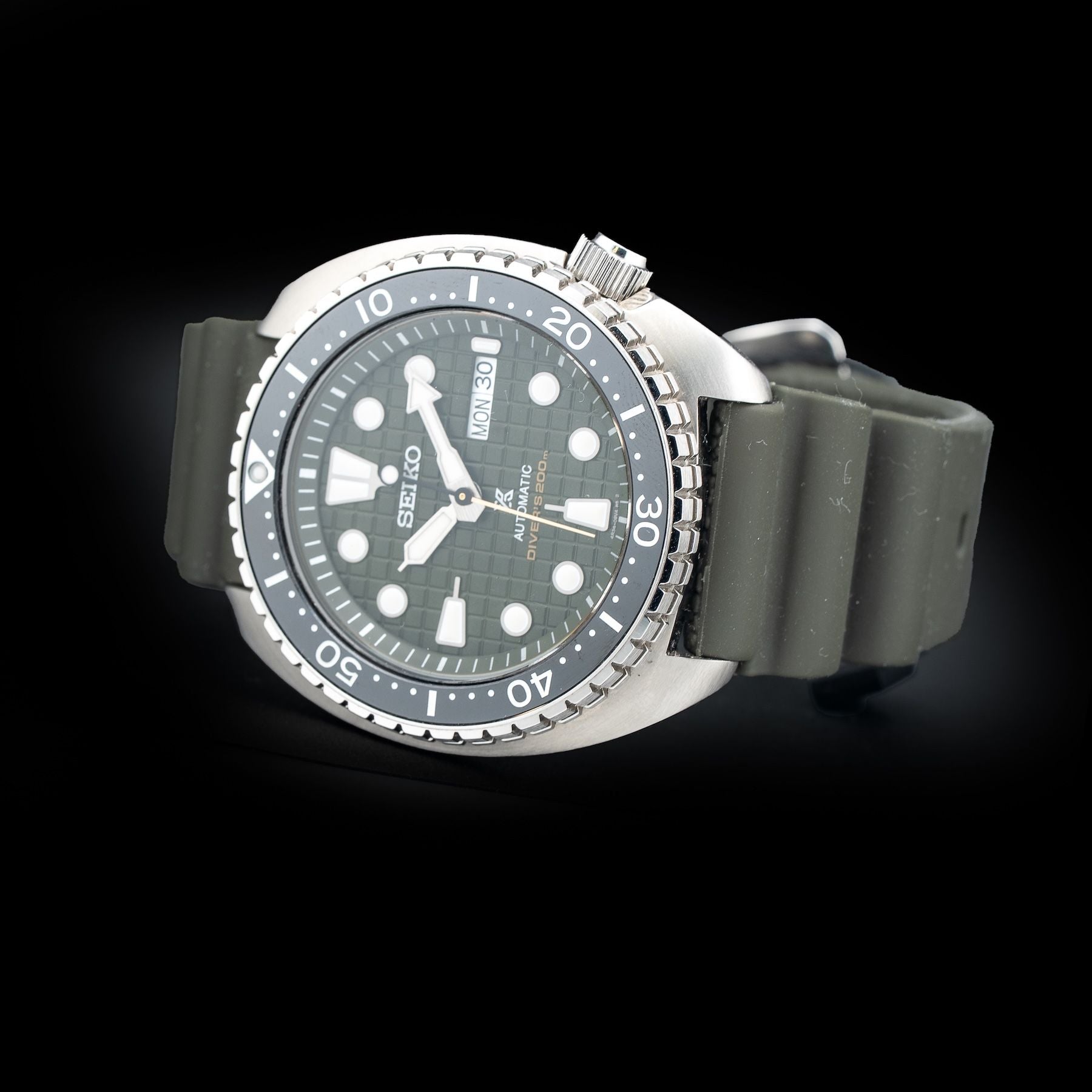 Seiko Prospex SRPE05 King Turtle Green Dial