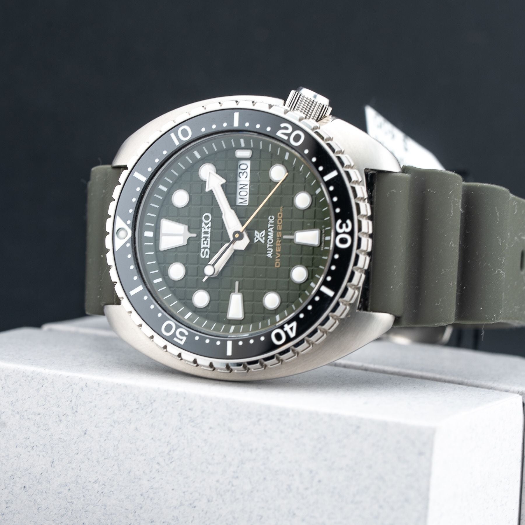 Seiko Prospex SRPE05 King Turtle Green Dial