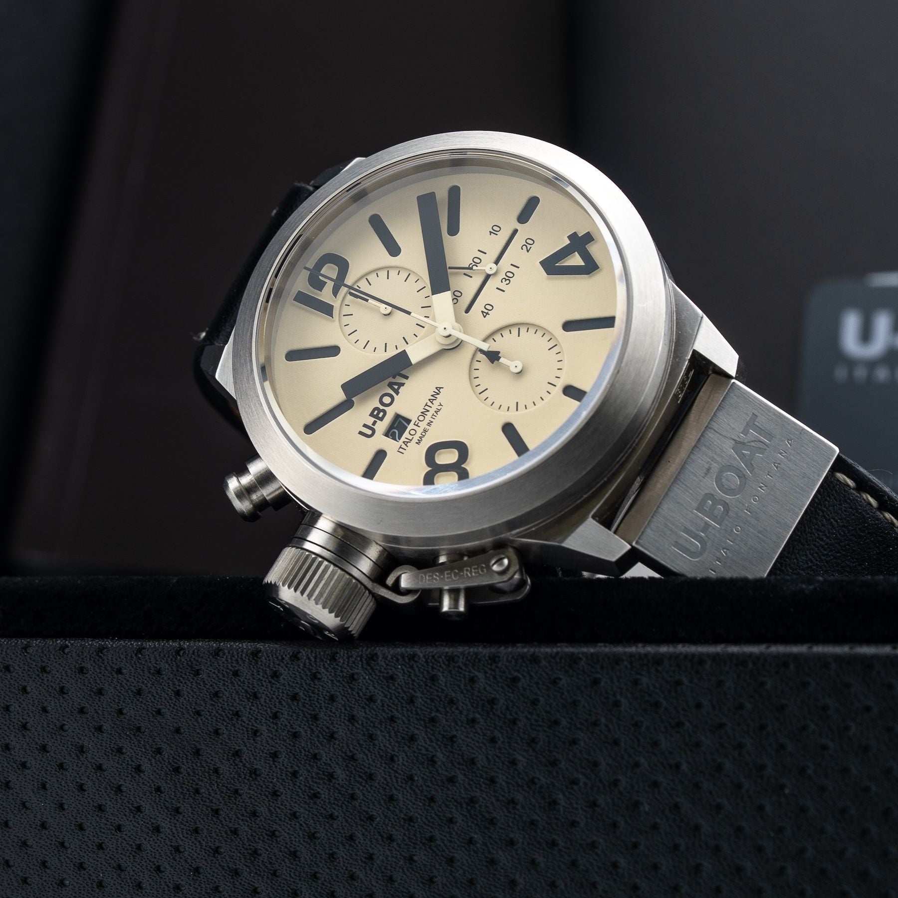 U-Boat Classico Cas 2/45 2268 Beige Dial 45mm