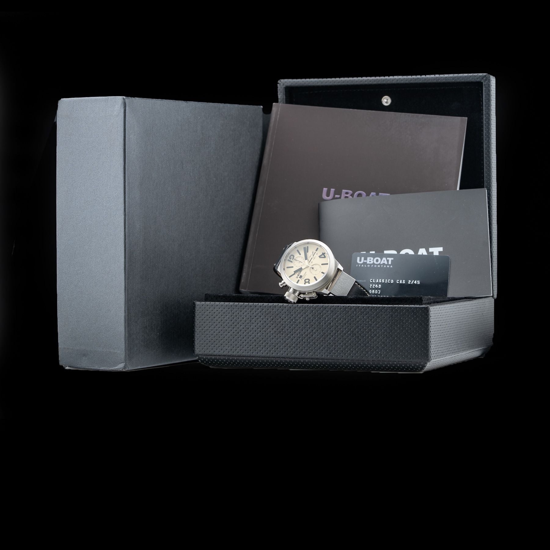 U-Boat Classico Cas 2/45 2268 Beige Dial 45mm